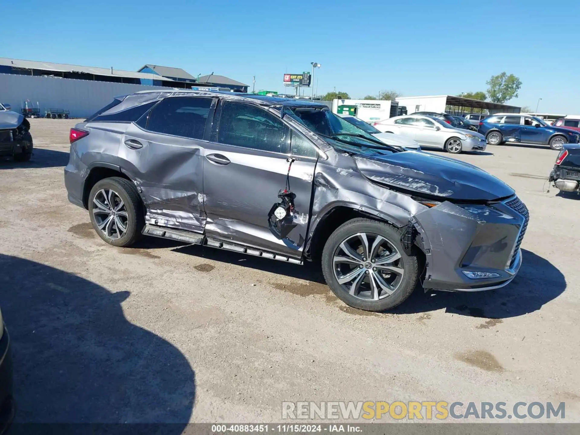 13 Photograph of a damaged car 2T2HZMAA8NC243202 LEXUS RX 350 2022