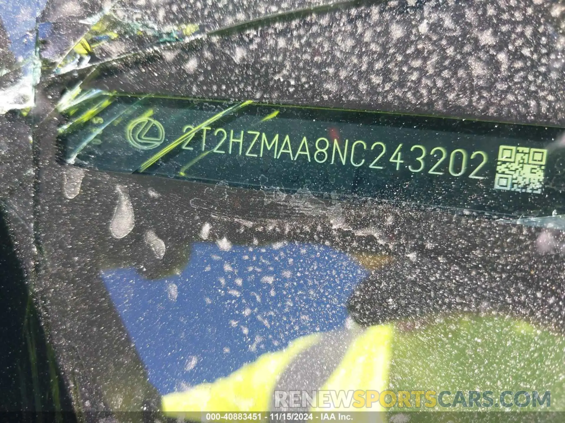 9 Photograph of a damaged car 2T2HZMAA8NC243202 LEXUS RX 350 2022