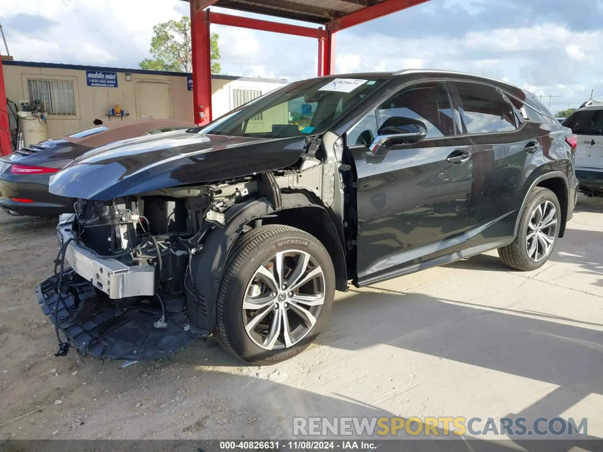2 Photograph of a damaged car 2T2HZMAA8NC254636 LEXUS RX 350 2022