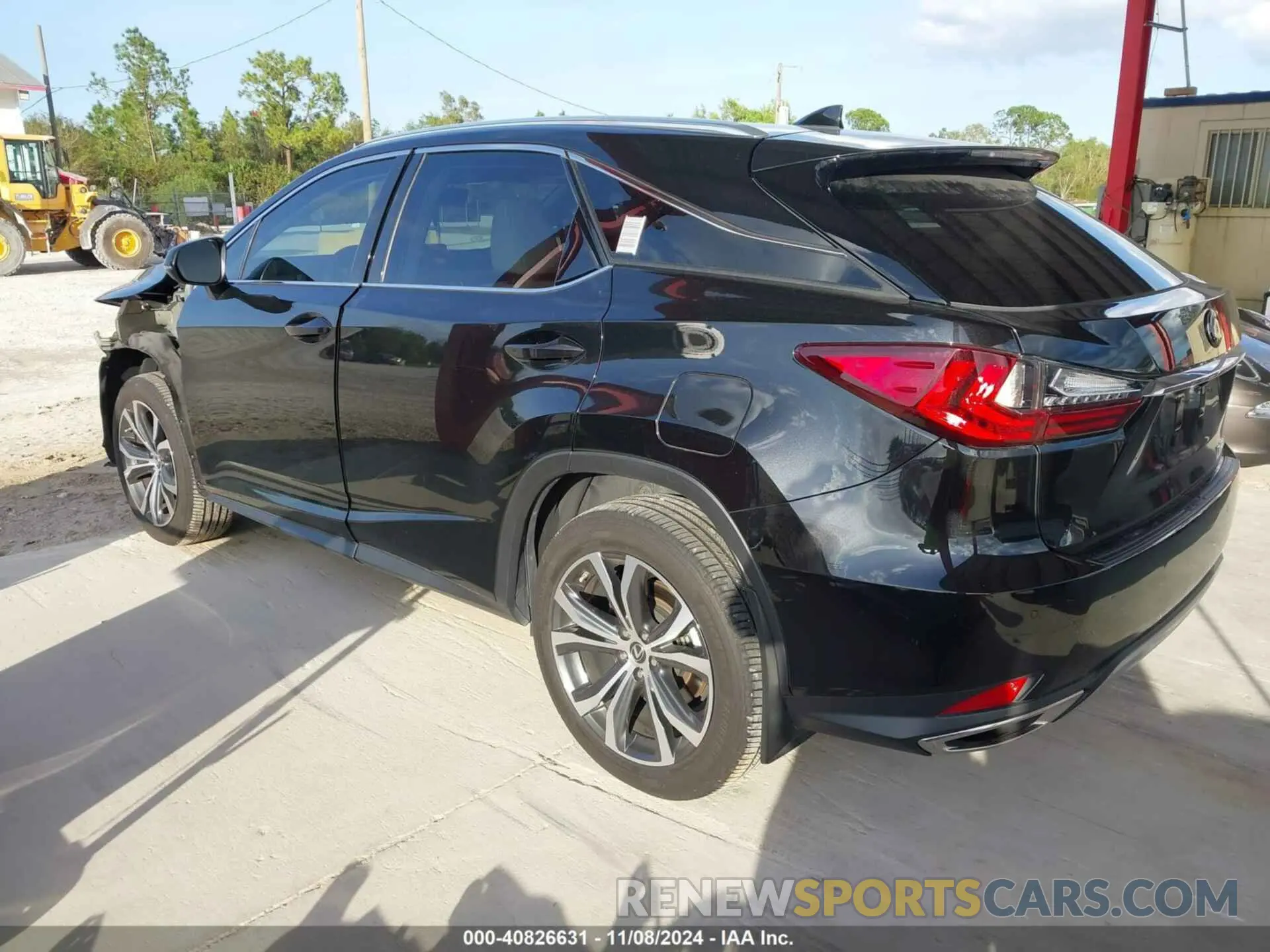 3 Photograph of a damaged car 2T2HZMAA8NC254636 LEXUS RX 350 2022