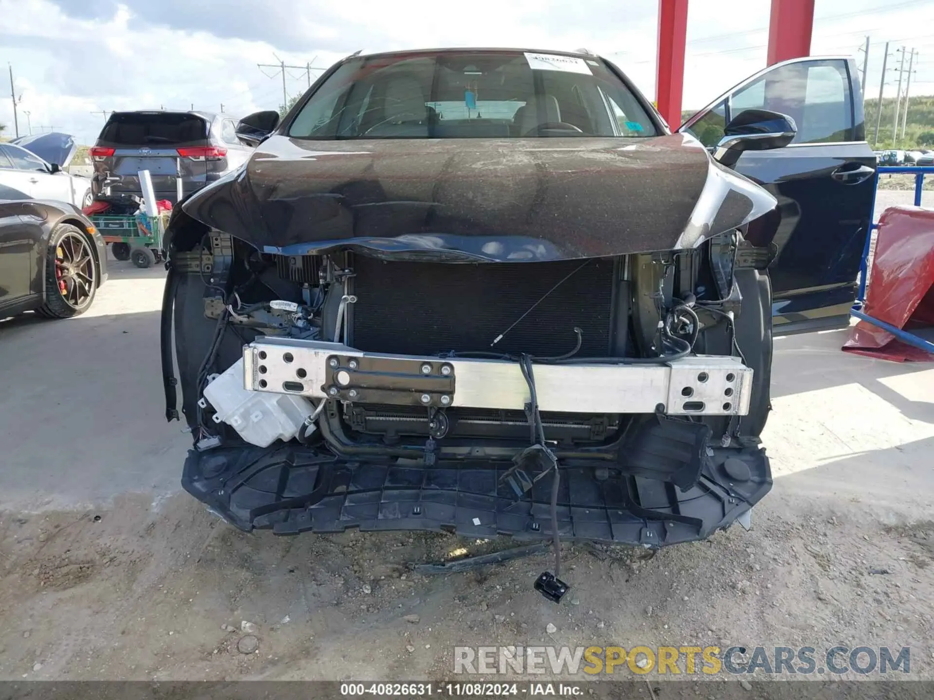 6 Photograph of a damaged car 2T2HZMAA8NC254636 LEXUS RX 350 2022