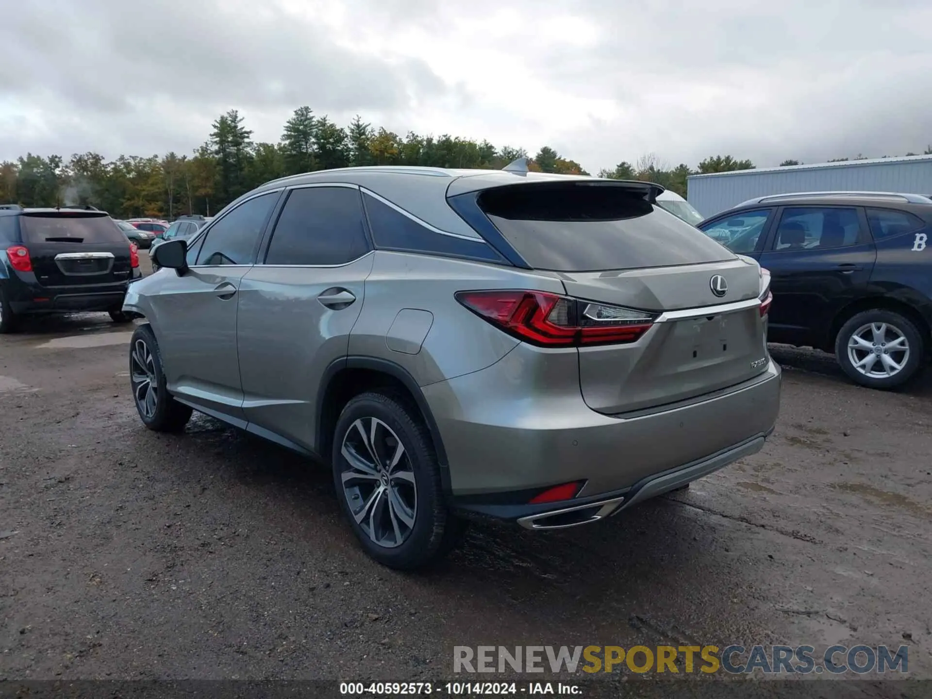 3 Photograph of a damaged car 2T2HZMAA9NC229308 LEXUS RX 350 2022