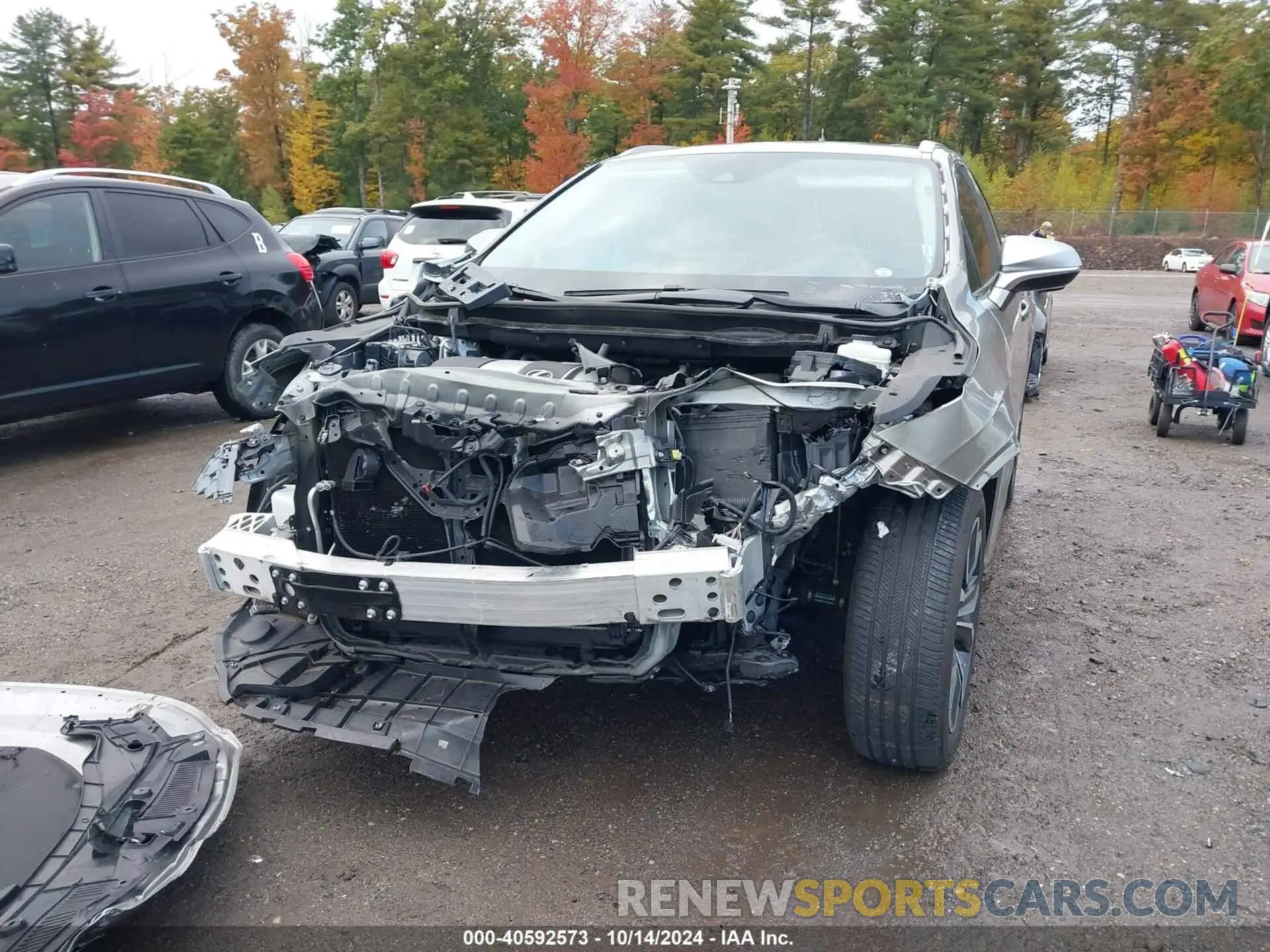 6 Photograph of a damaged car 2T2HZMAA9NC229308 LEXUS RX 350 2022