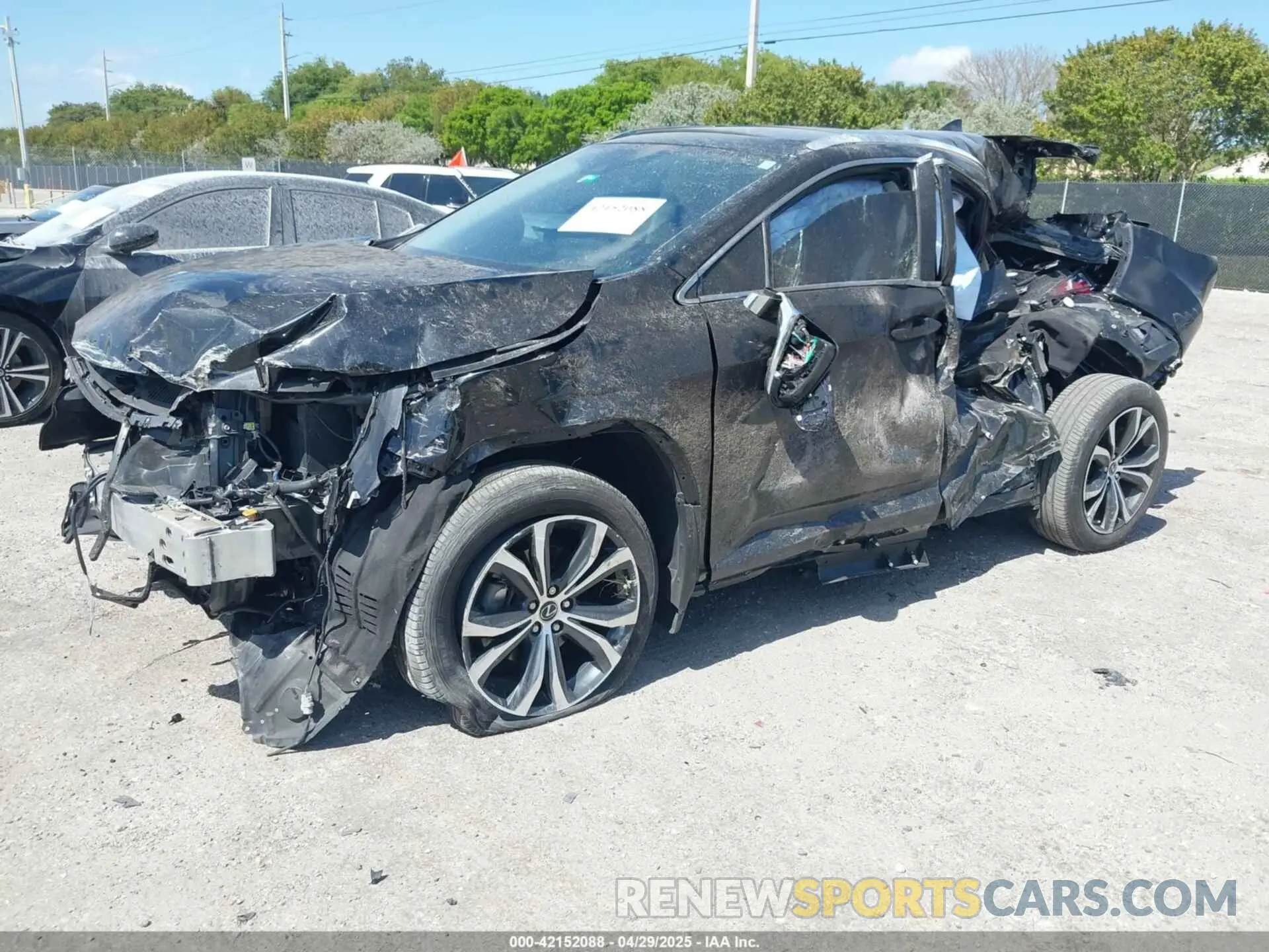 6 Photograph of a damaged car 2T2HZMAA9NC240955 LEXUS RX 350 2022