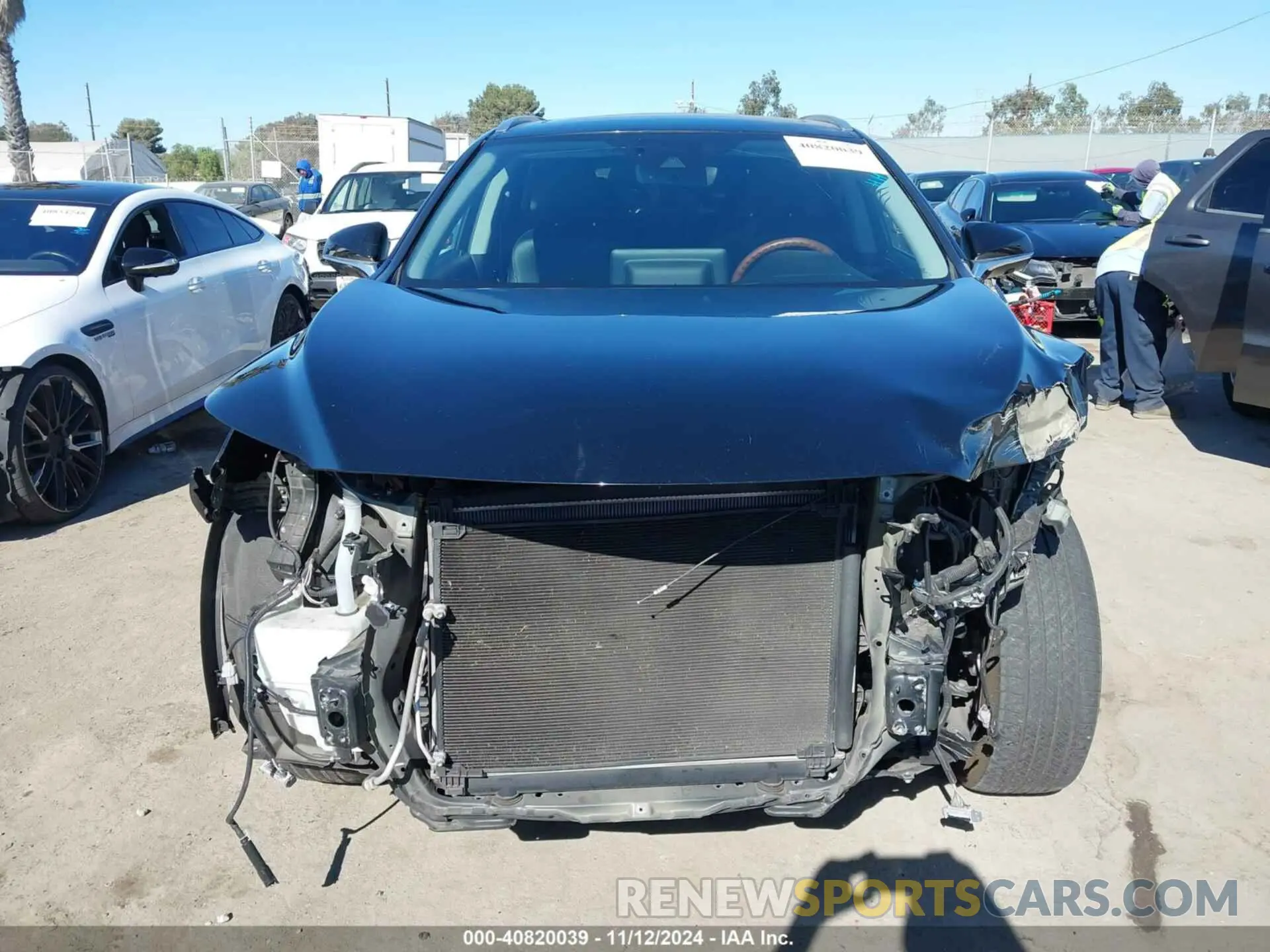13 Photograph of a damaged car 2T2HZMAAXNC239264 LEXUS RX 350 2022