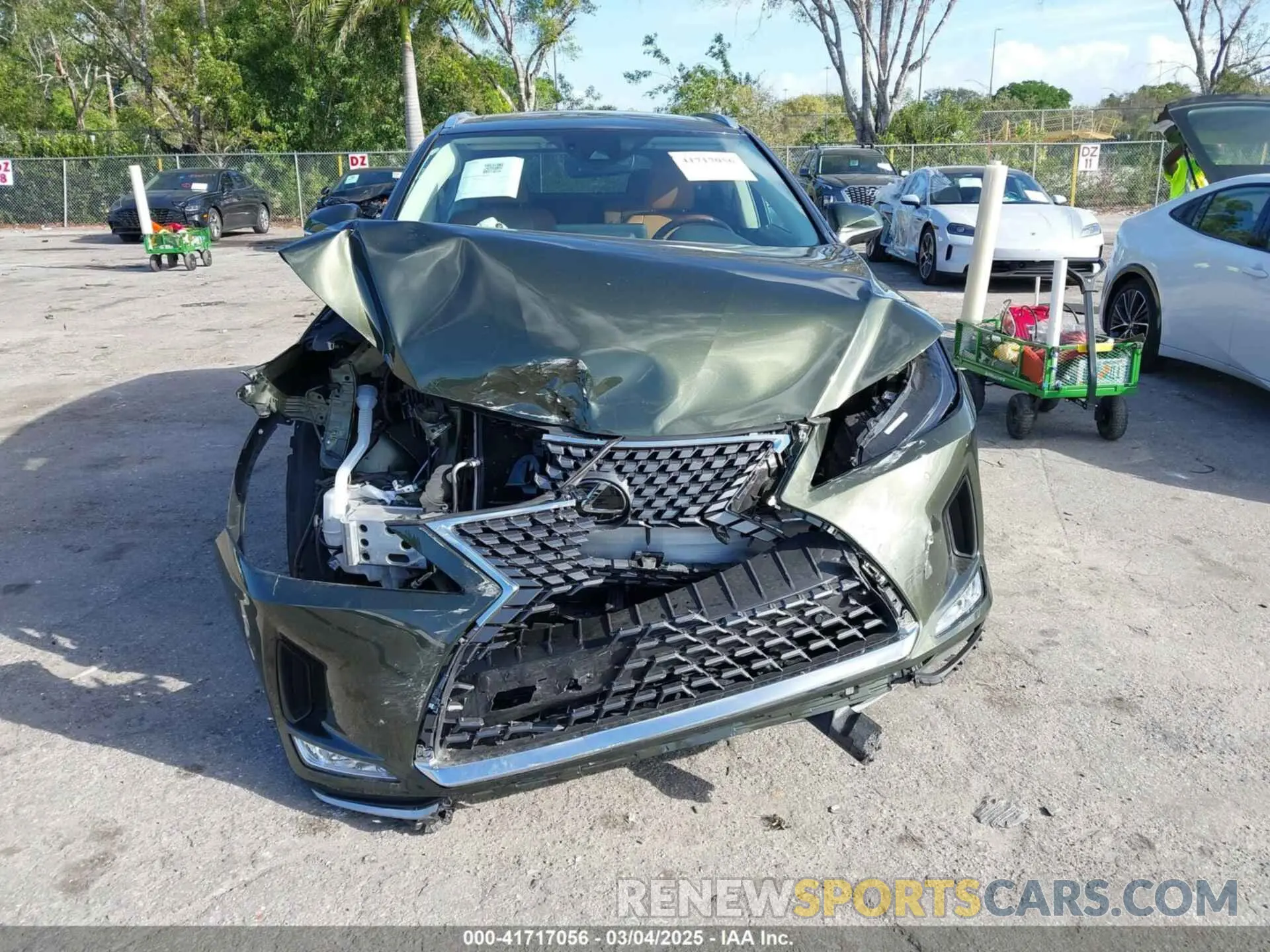 6 Photograph of a damaged car 2T2HZMAAXNC244058 LEXUS RX 350 2022