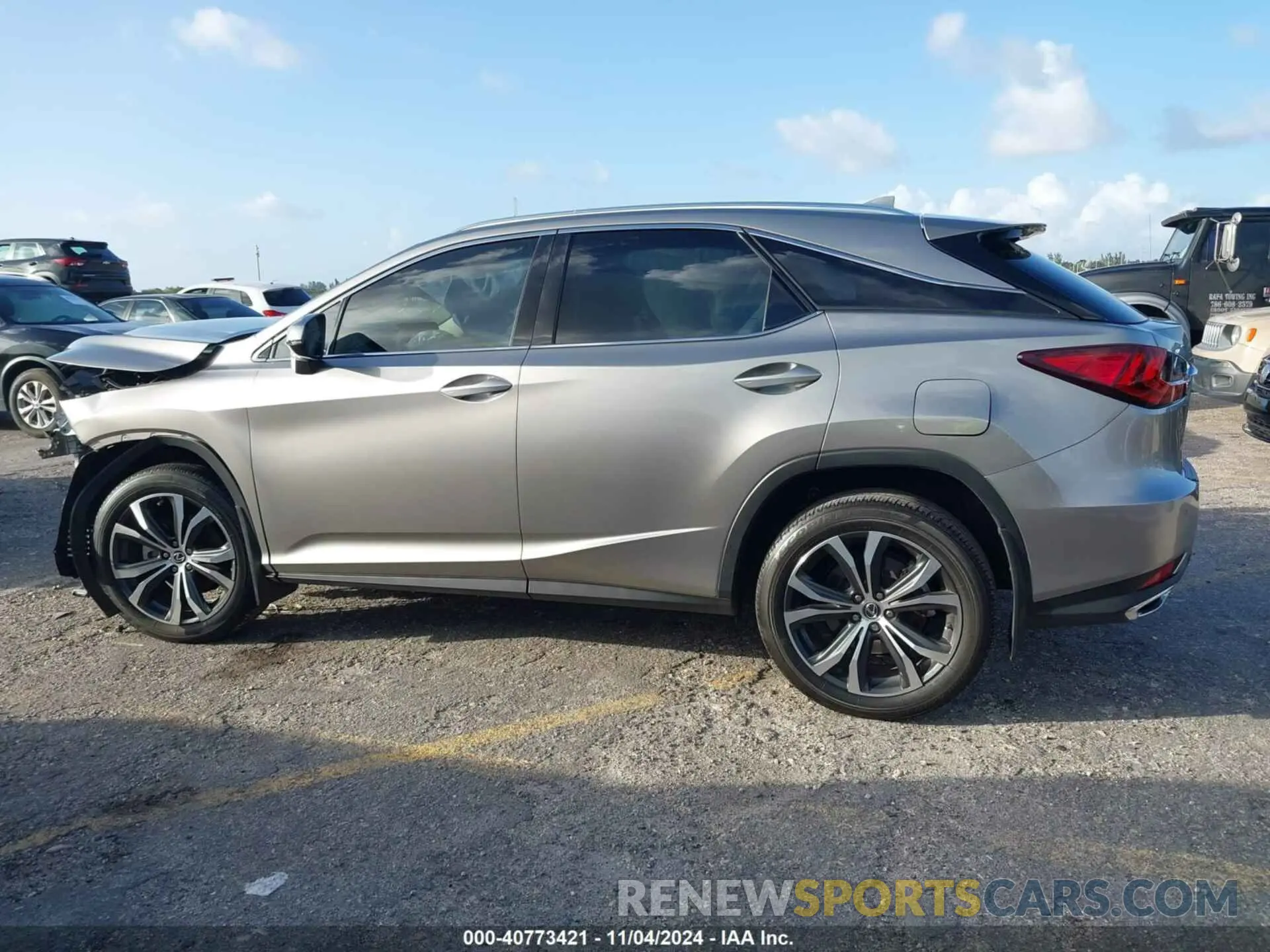 14 Photograph of a damaged car 2T2HZMAAXNC252077 LEXUS RX 350 2022