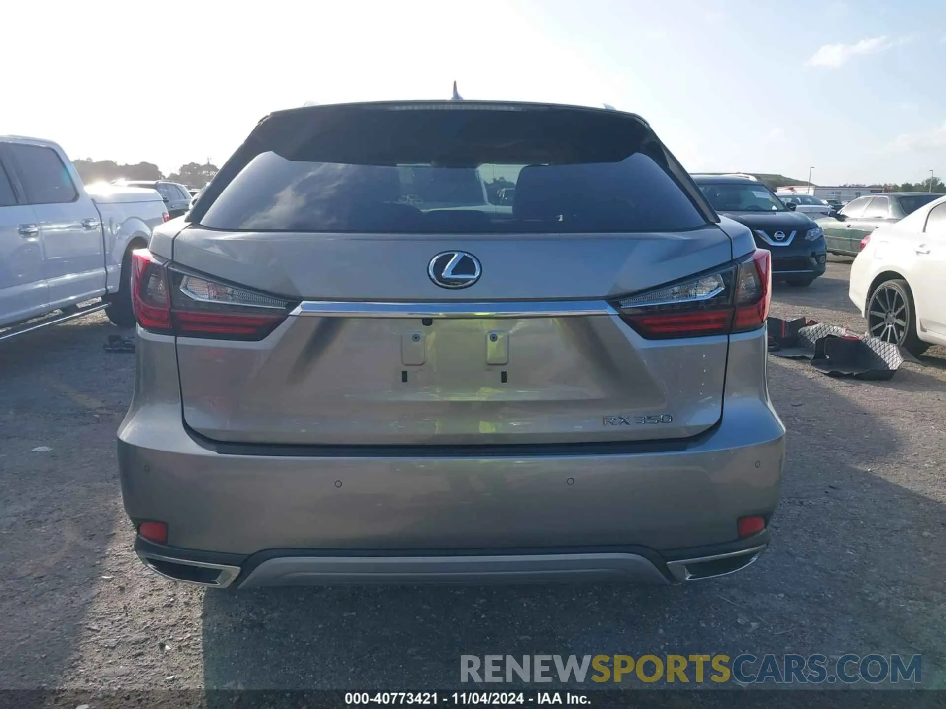 16 Photograph of a damaged car 2T2HZMAAXNC252077 LEXUS RX 350 2022