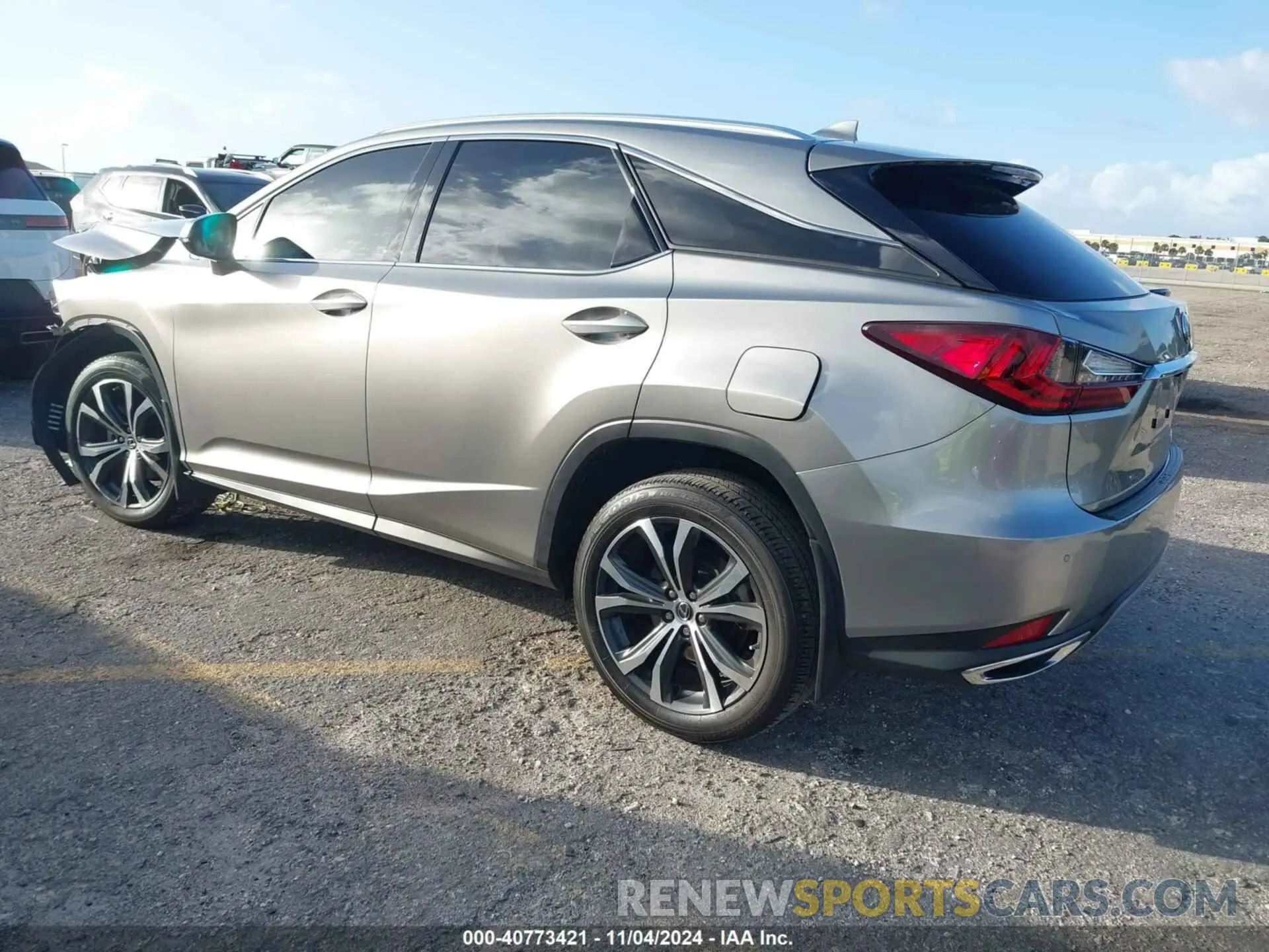 3 Photograph of a damaged car 2T2HZMAAXNC252077 LEXUS RX 350 2022