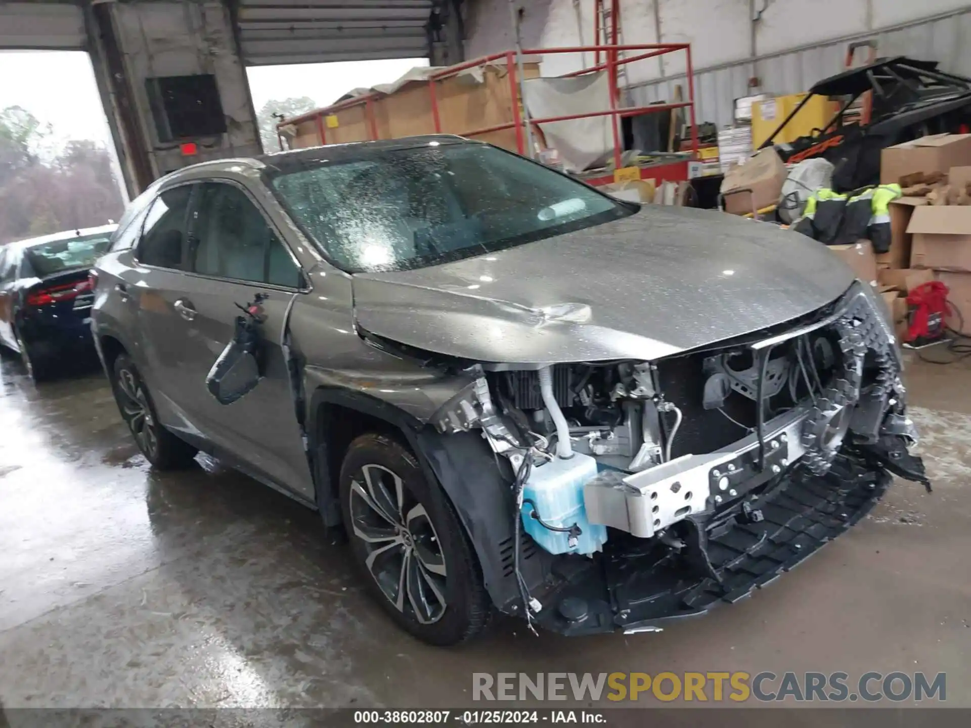 1 Photograph of a damaged car 2T2HZMDA1NC345324 LEXUS RX 350 2022