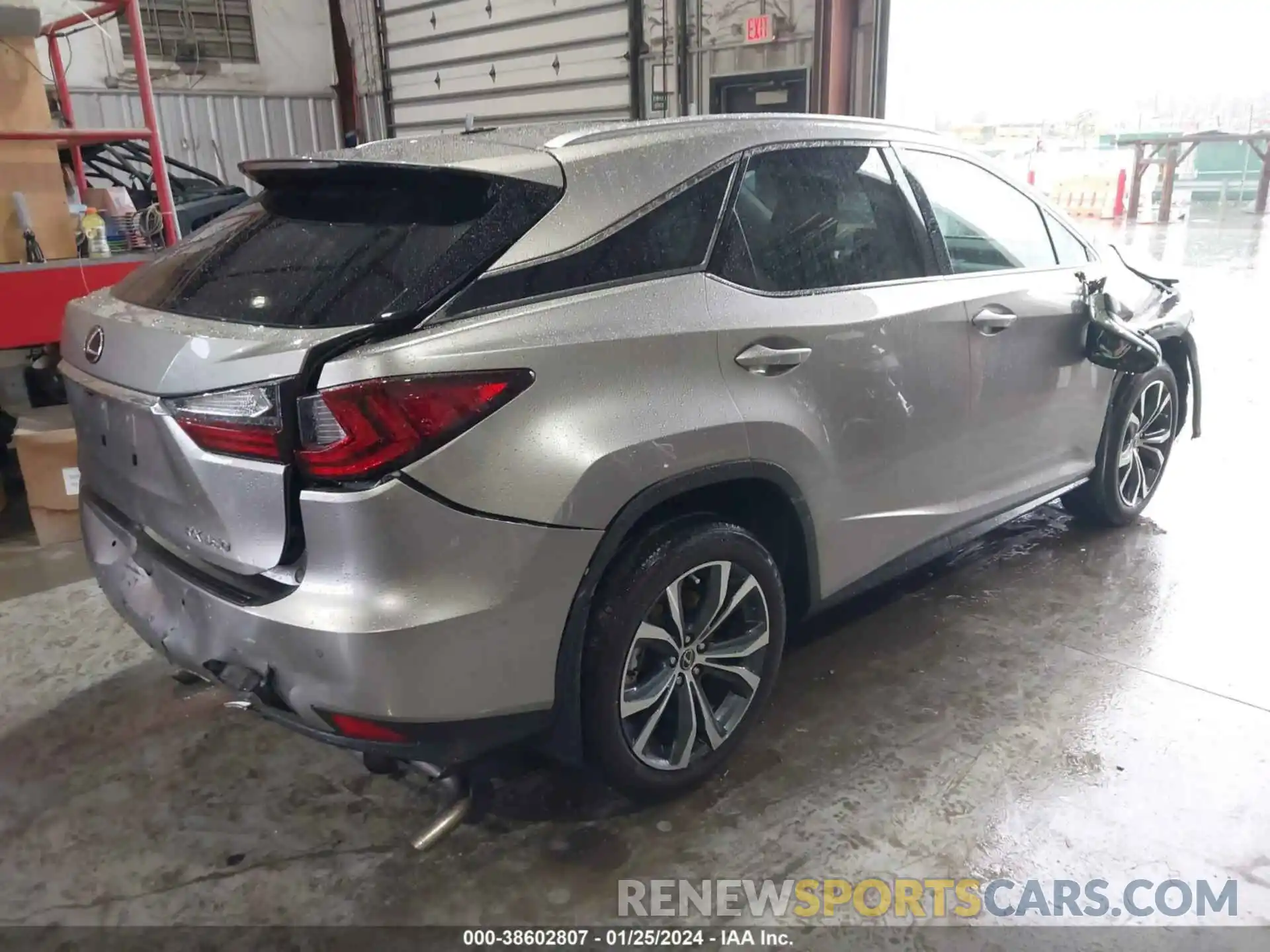 4 Photograph of a damaged car 2T2HZMDA1NC345324 LEXUS RX 350 2022