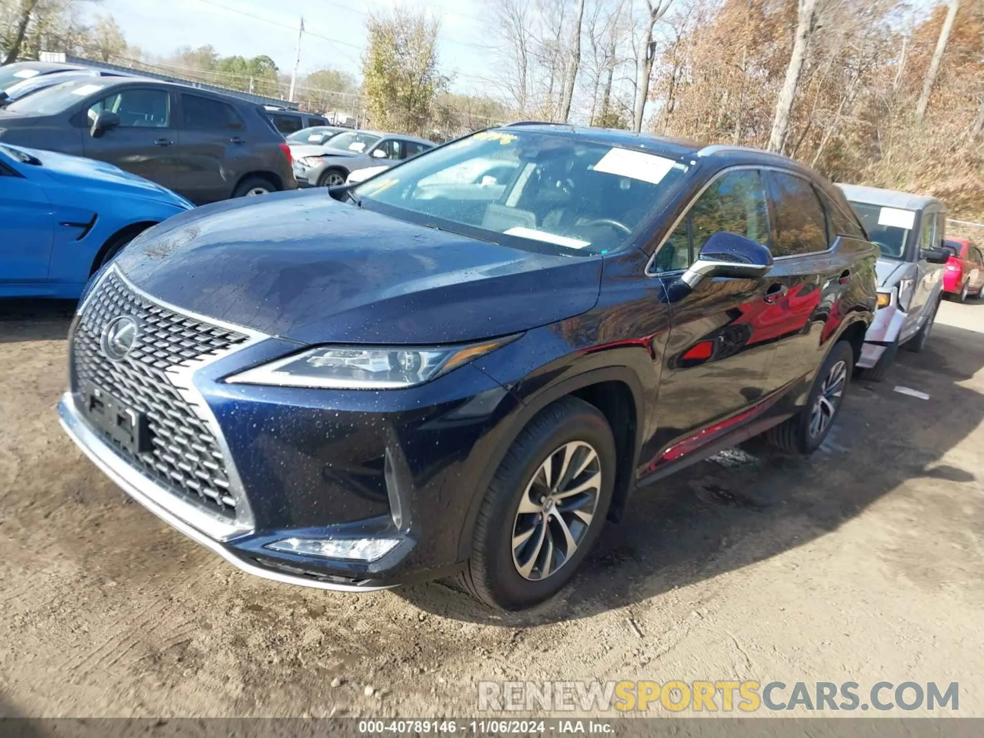 2 Photograph of a damaged car 2T2HZMDA3NC342764 LEXUS RX 350 2022