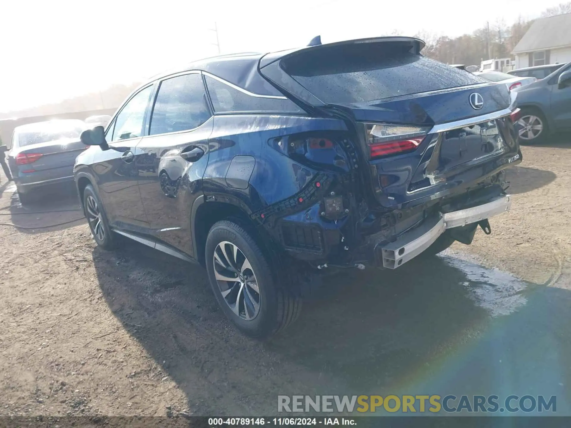 3 Photograph of a damaged car 2T2HZMDA3NC342764 LEXUS RX 350 2022