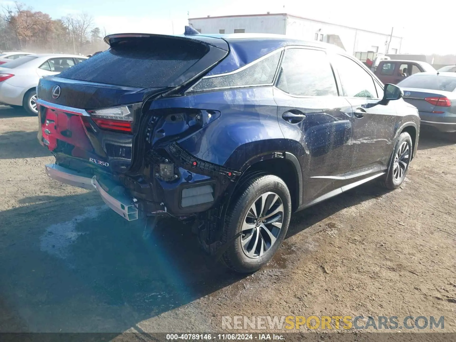 4 Photograph of a damaged car 2T2HZMDA3NC342764 LEXUS RX 350 2022