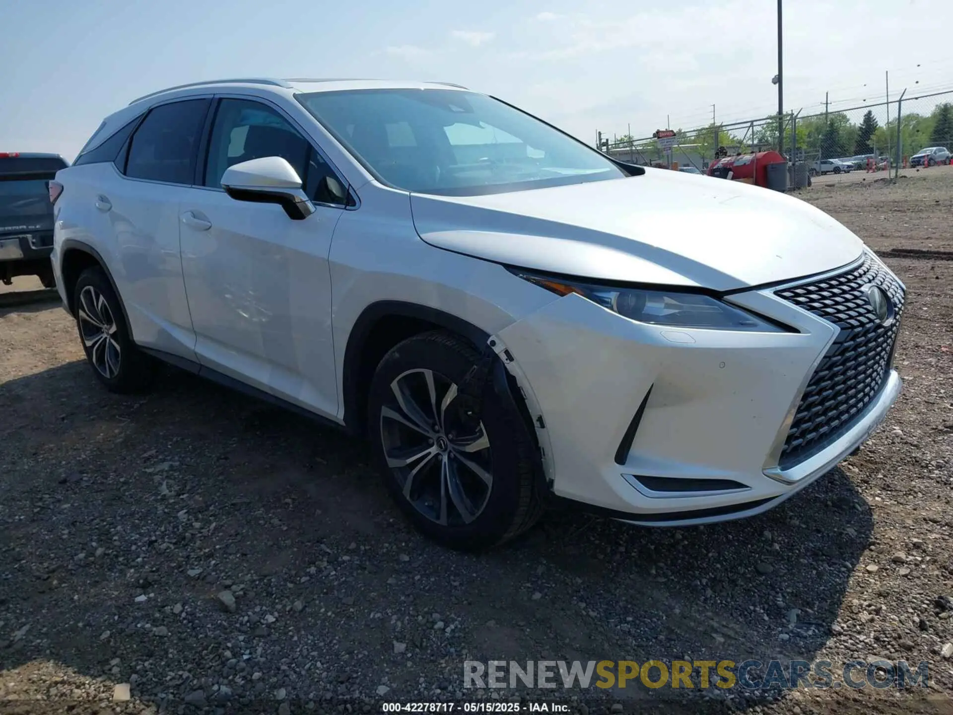 1 Photograph of a damaged car 2T2HZMDA5NC351692 LEXUS RX 350 2022