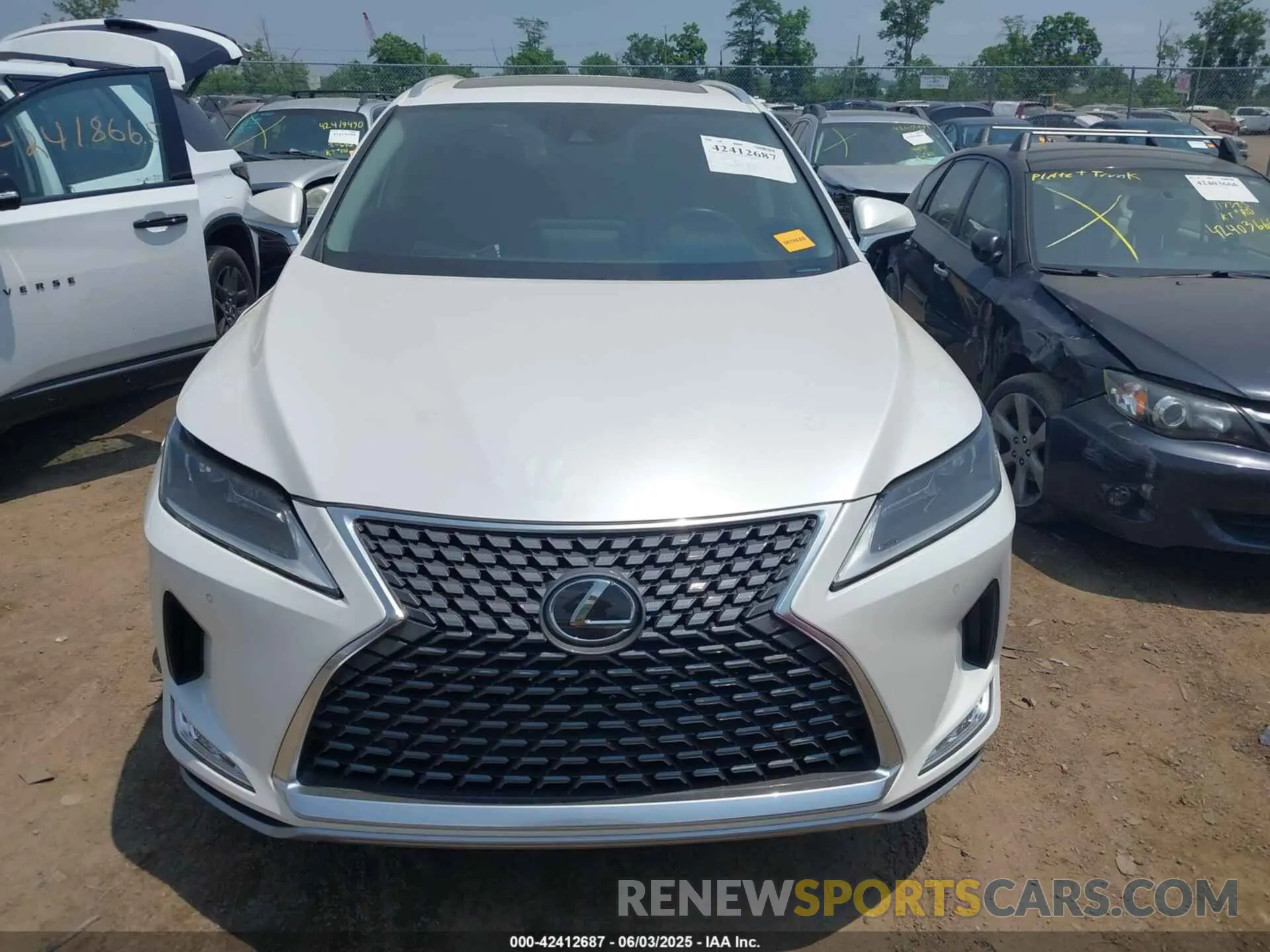 12 Photograph of a damaged car 2T2HZMDA5NC352244 LEXUS RX 350 2022