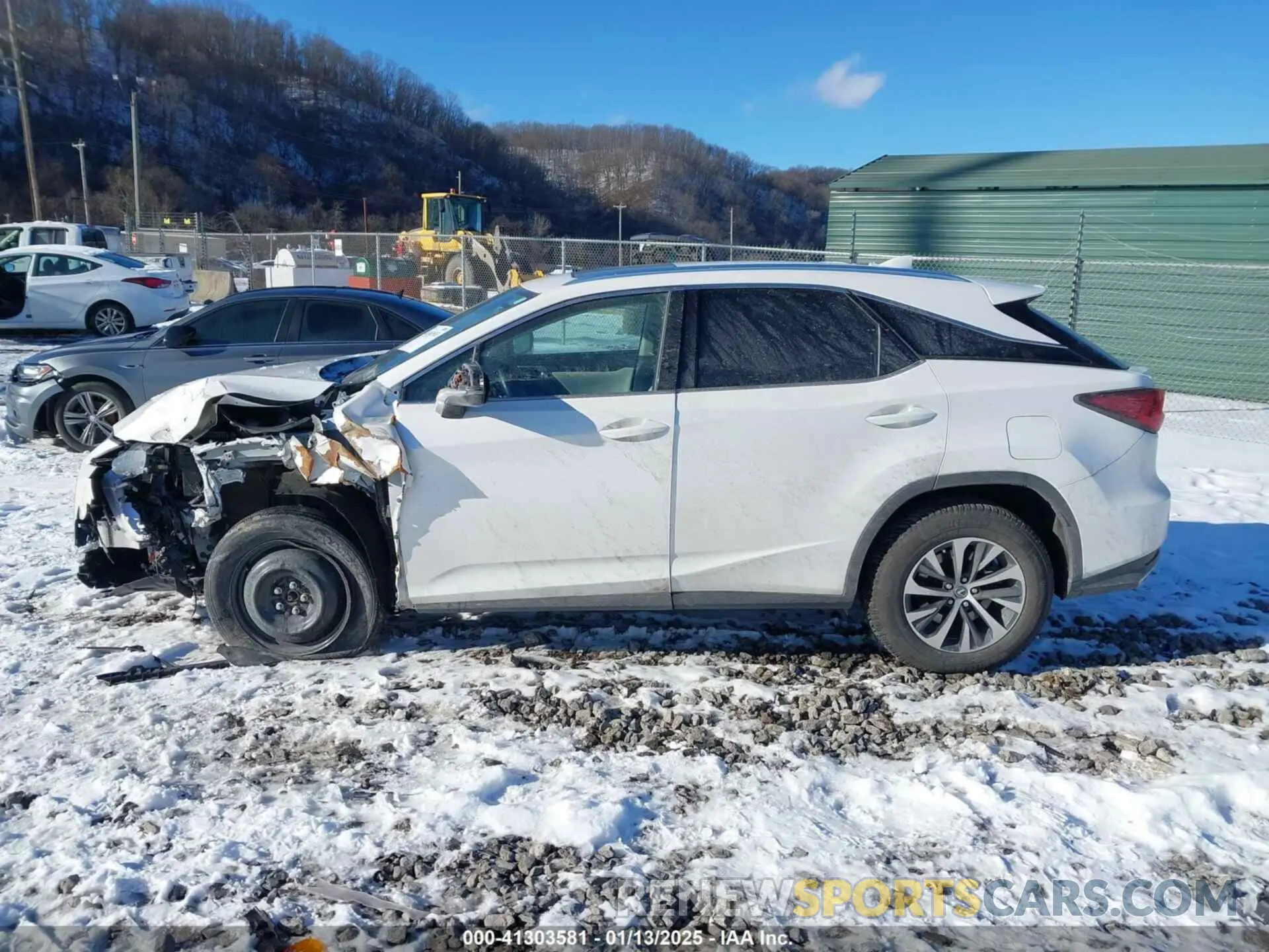14 Photograph of a damaged car 2T2HZMDA6NC344038 LEXUS RX 350 2022