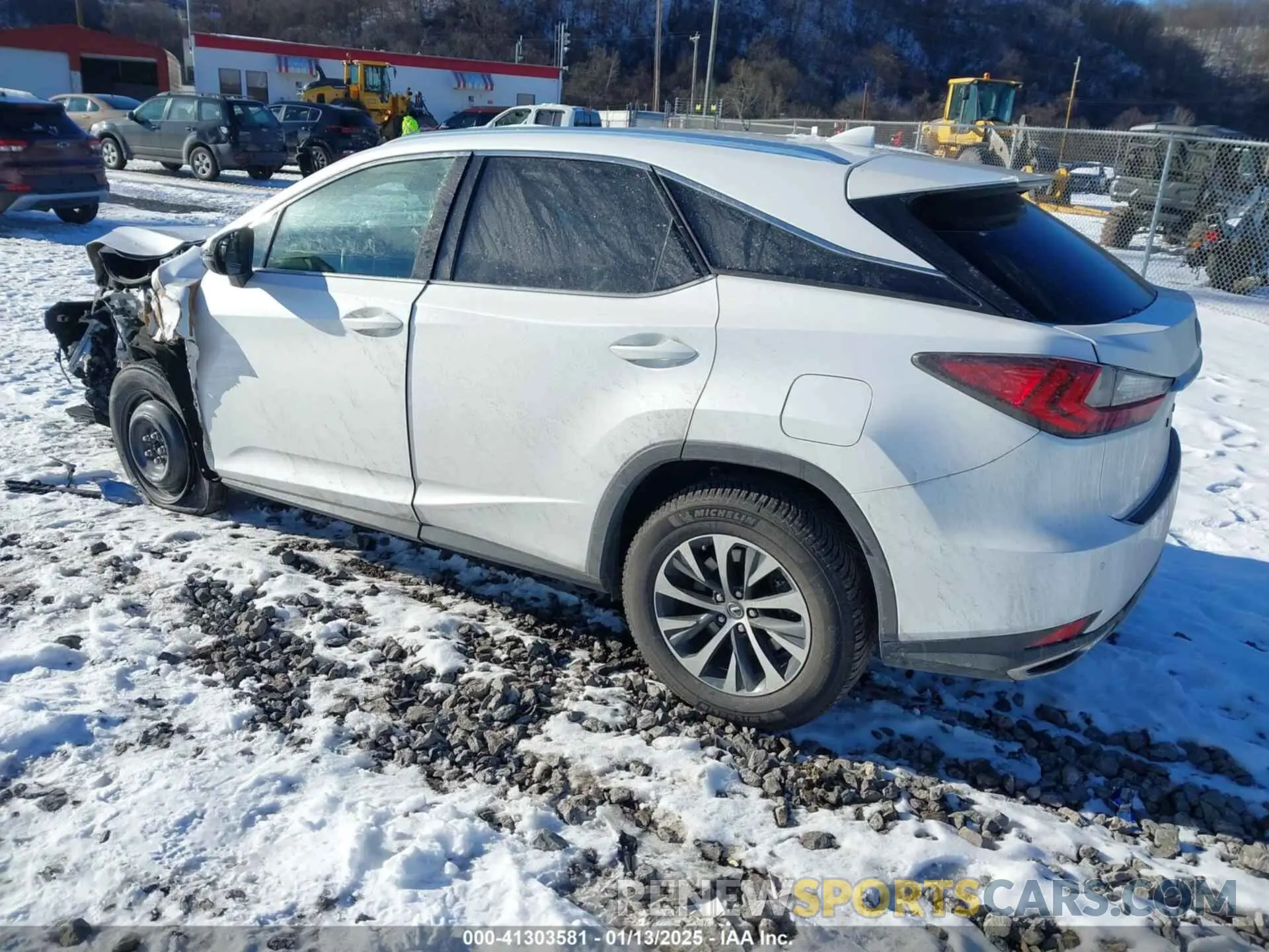 3 Photograph of a damaged car 2T2HZMDA6NC344038 LEXUS RX 350 2022