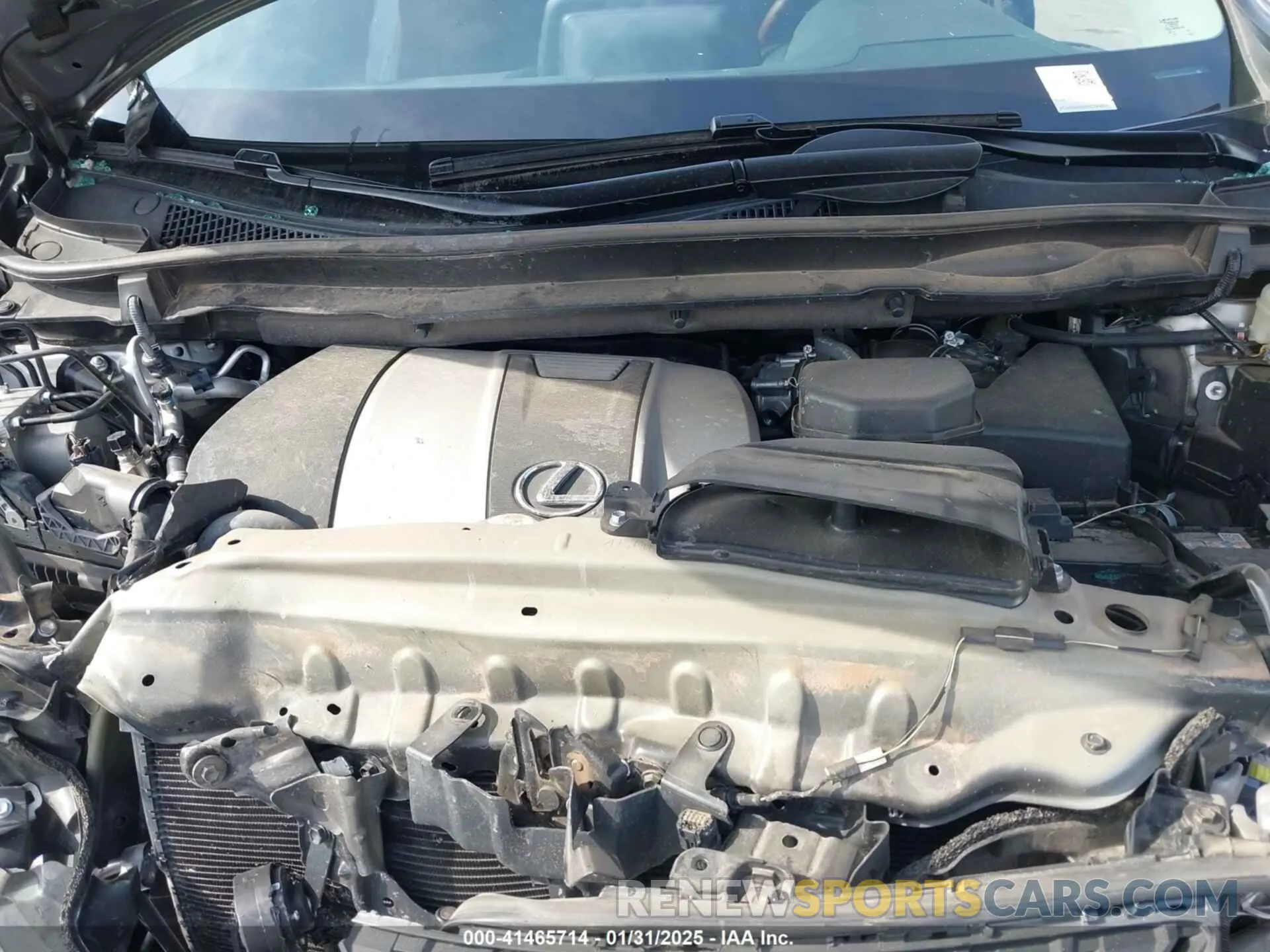 10 Photograph of a damaged car 2T2HZMDA6NC349806 LEXUS RX 350 2022