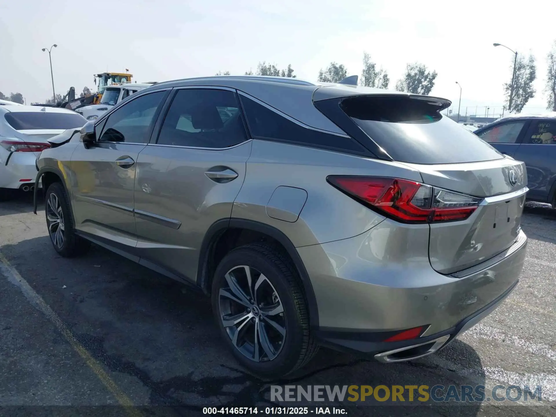 3 Photograph of a damaged car 2T2HZMDA6NC349806 LEXUS RX 350 2022