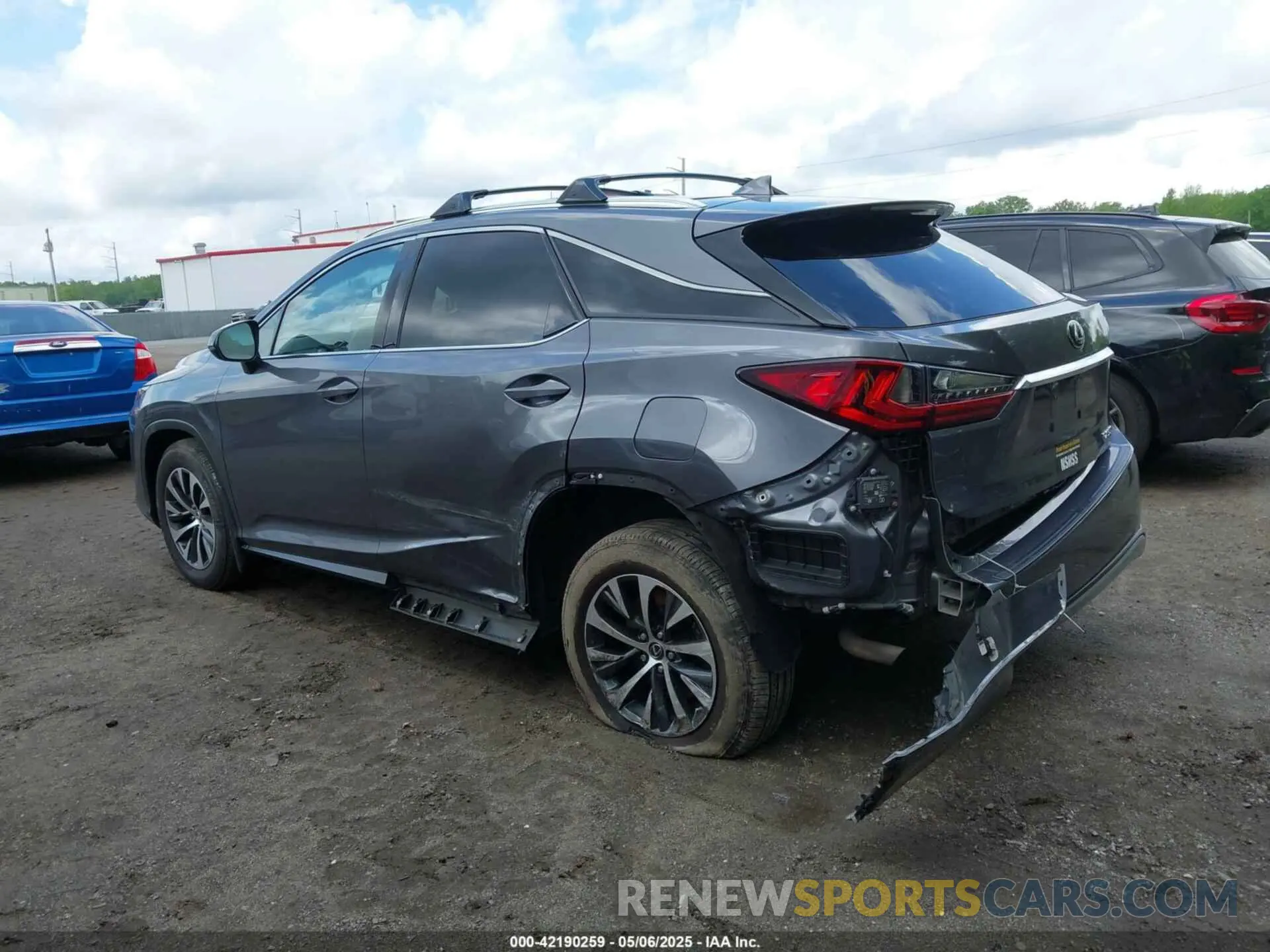 3 Photograph of a damaged car 2T2HZMDA8NC313731 LEXUS RX 350 2022