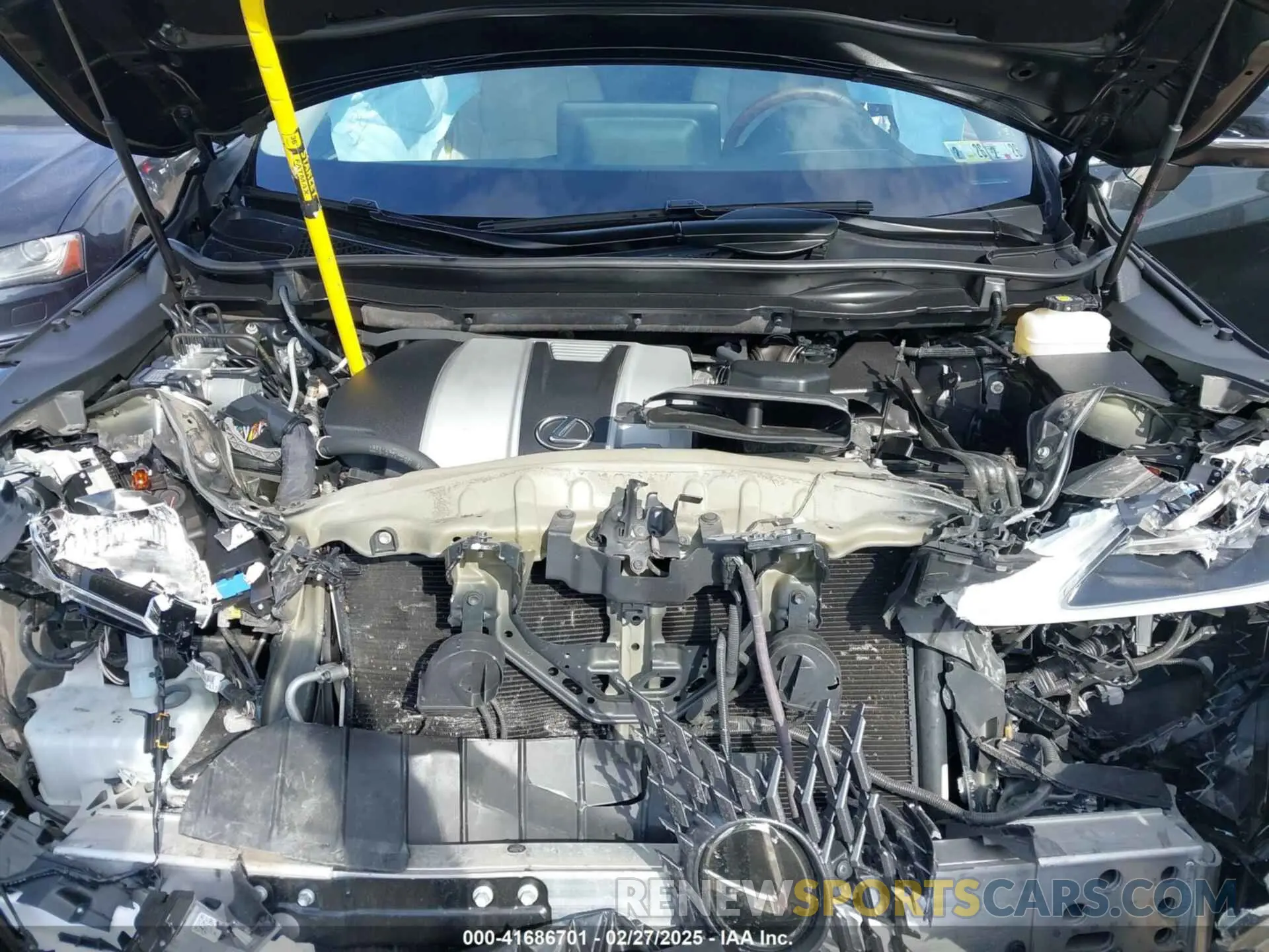 10 Photograph of a damaged car 2T2HZMDA8NC328150 LEXUS RX 350 2022