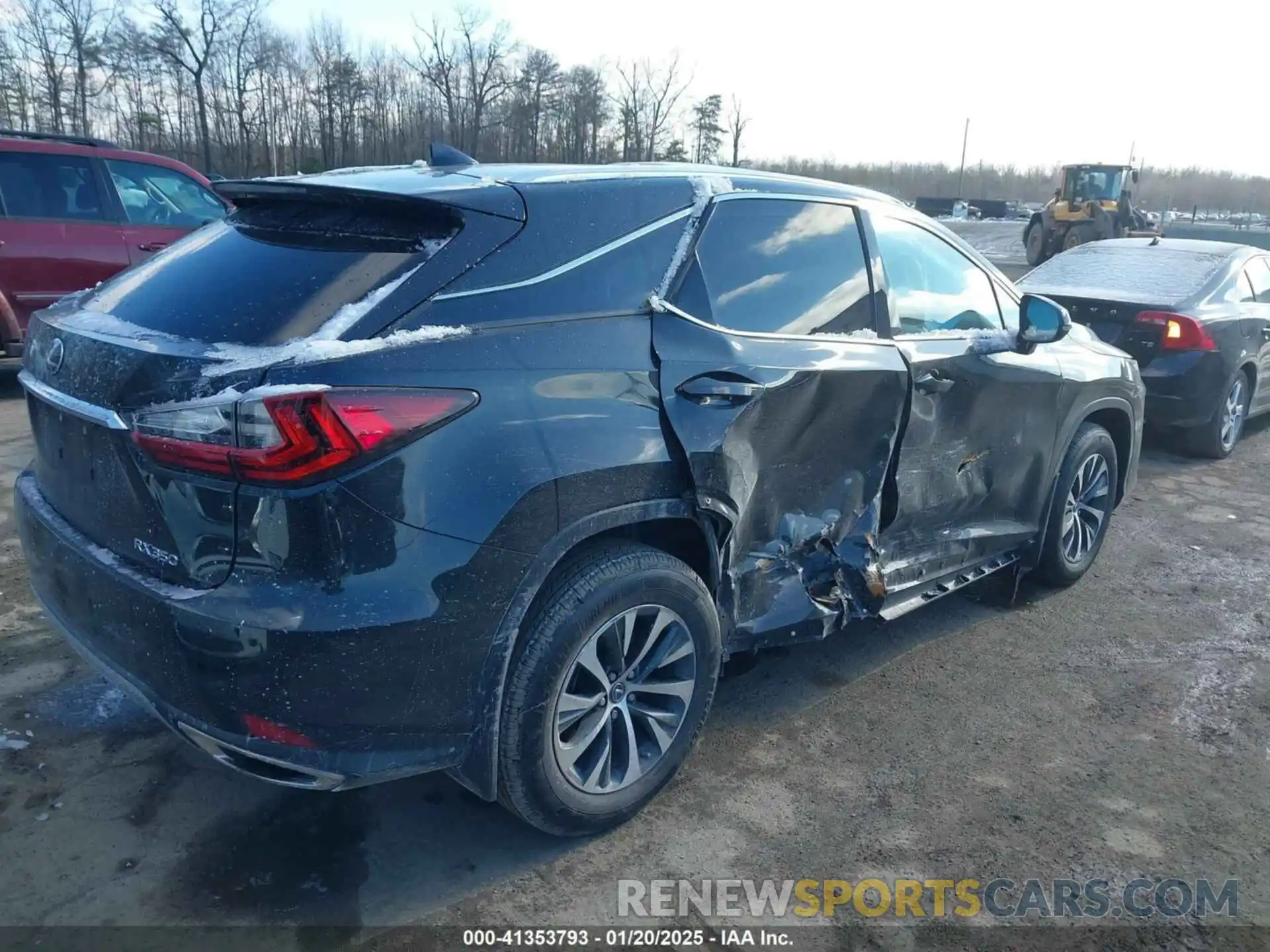 6 Photograph of a damaged car 2T2HZMDA8NC345739 LEXUS RX 350 2022