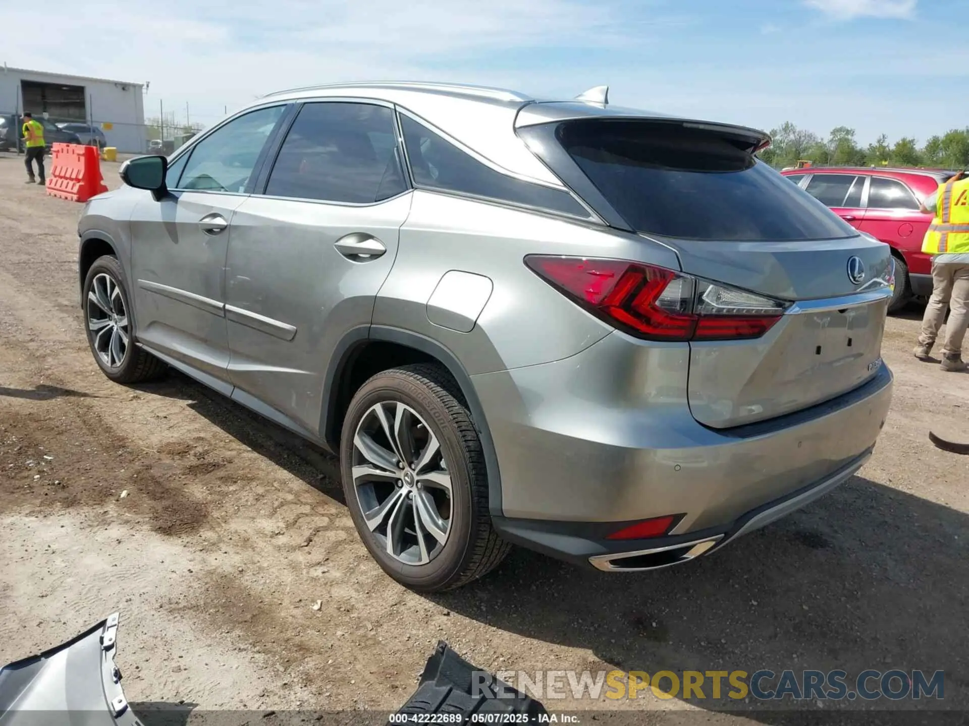 3 Photograph of a damaged car 2T2HZMDA8NC356417 LEXUS RX 350 2022