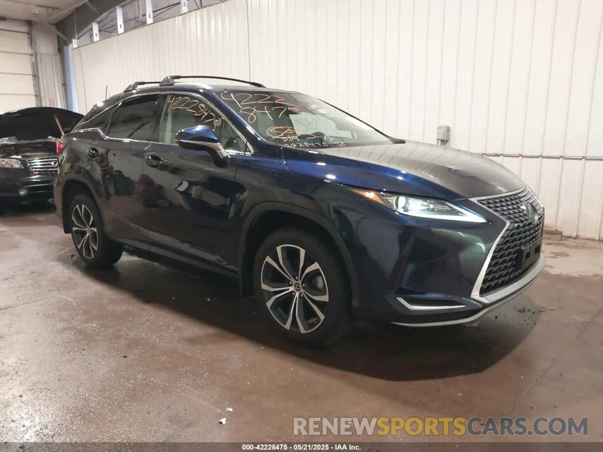 1 Photograph of a damaged car 2T2HZMDA8NC358264 LEXUS RX 350 2022