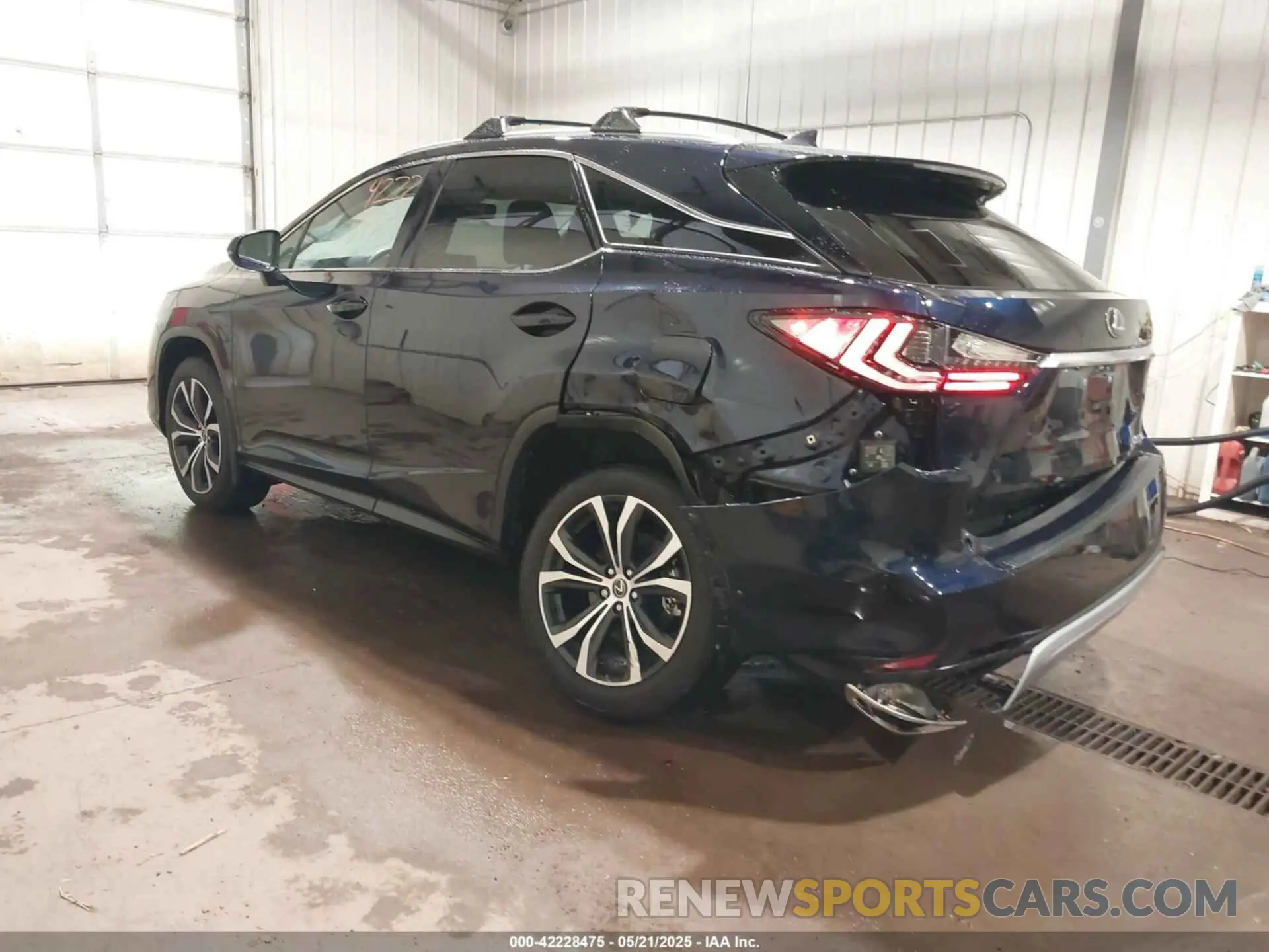 3 Photograph of a damaged car 2T2HZMDA8NC358264 LEXUS RX 350 2022