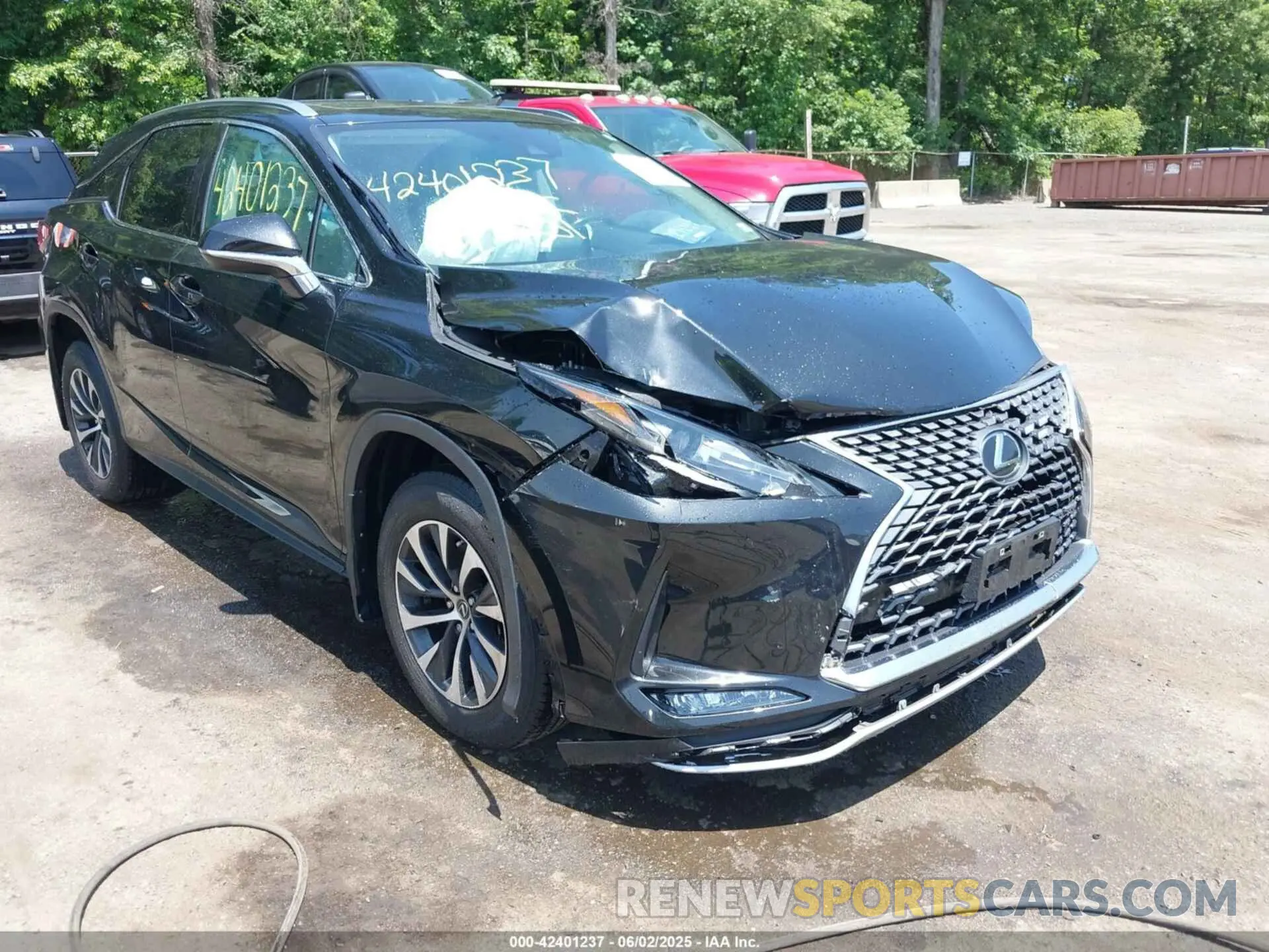 6 Photograph of a damaged car 2T2HZMDA9NC323734 LEXUS RX 350 2022