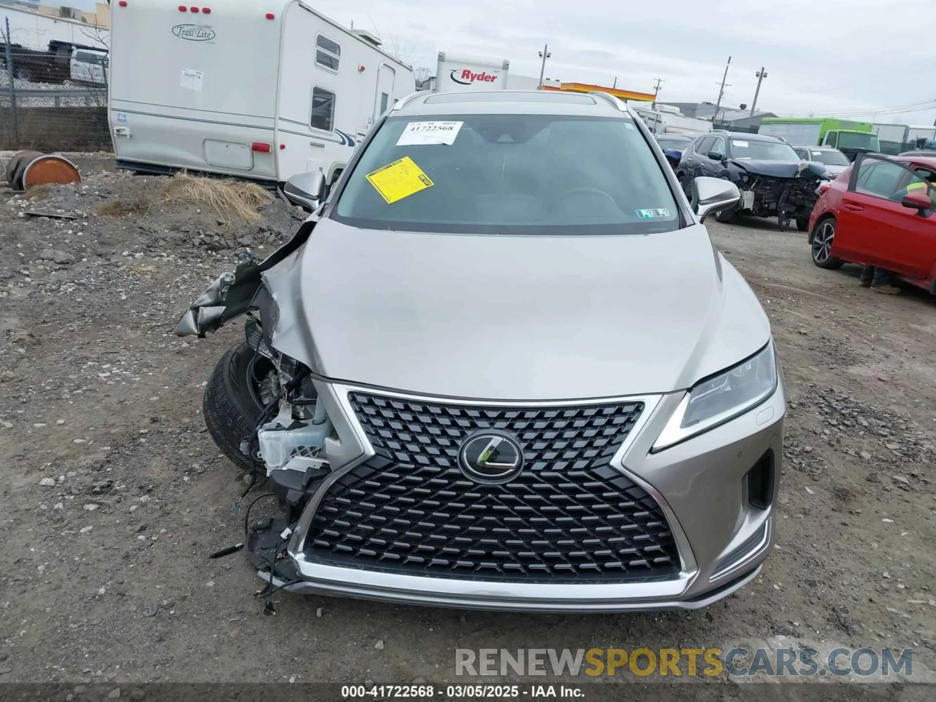 12 Photograph of a damaged car 2T2HZMDA9NC345216 LEXUS RX 350 2022