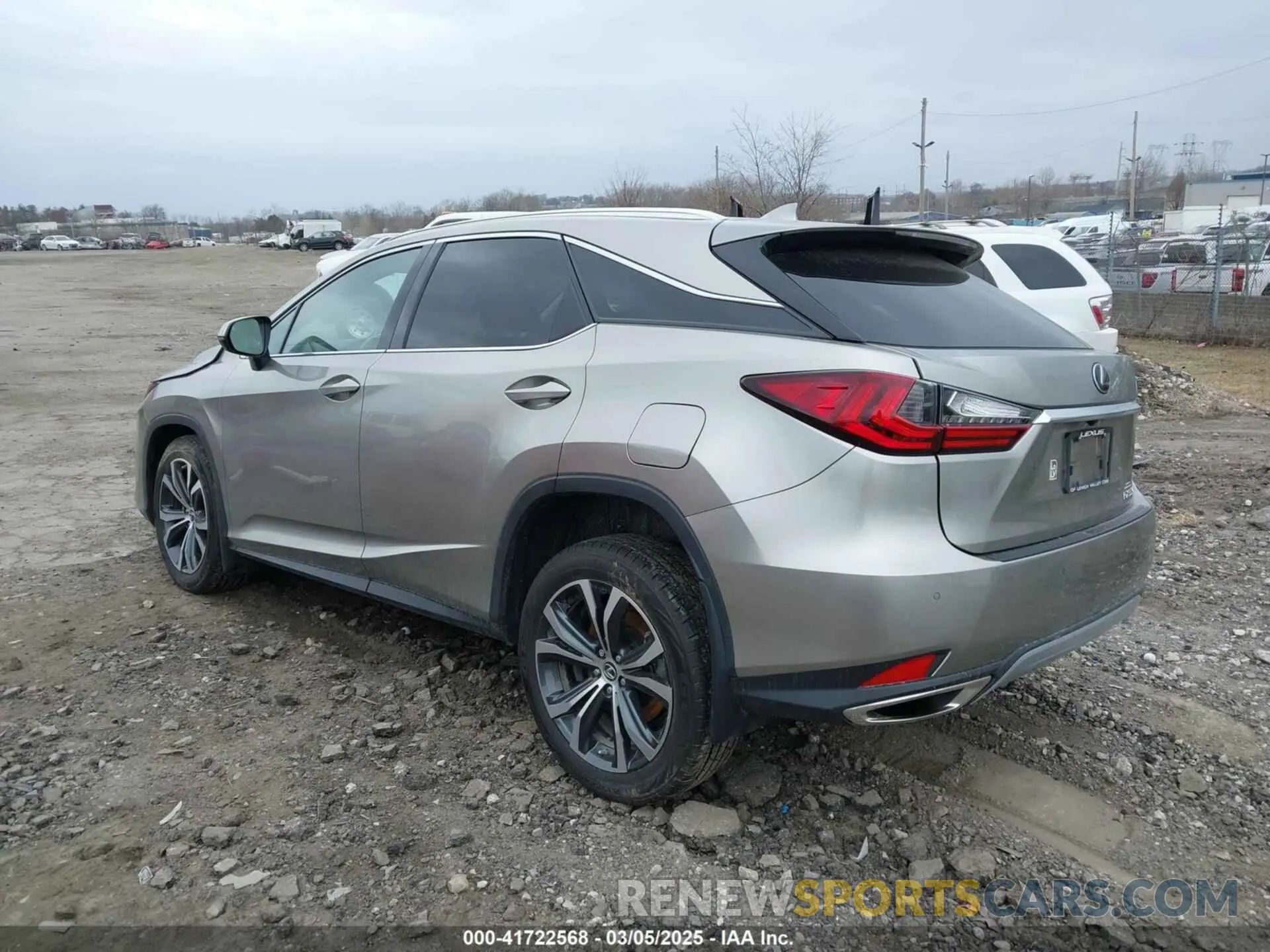 3 Photograph of a damaged car 2T2HZMDA9NC345216 LEXUS RX 350 2022