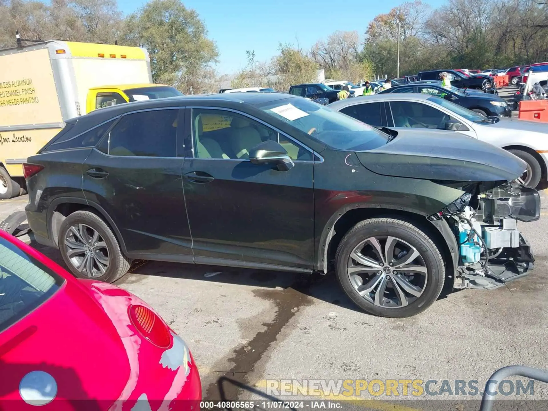 14 Photograph of a damaged car 2T2HZMDA9NC345426 LEXUS RX 350 2022