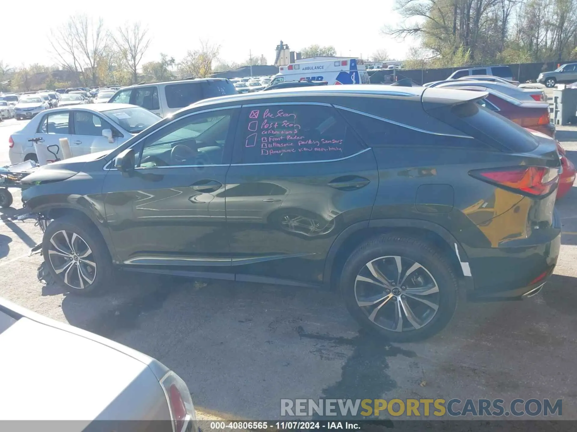 15 Photograph of a damaged car 2T2HZMDA9NC345426 LEXUS RX 350 2022