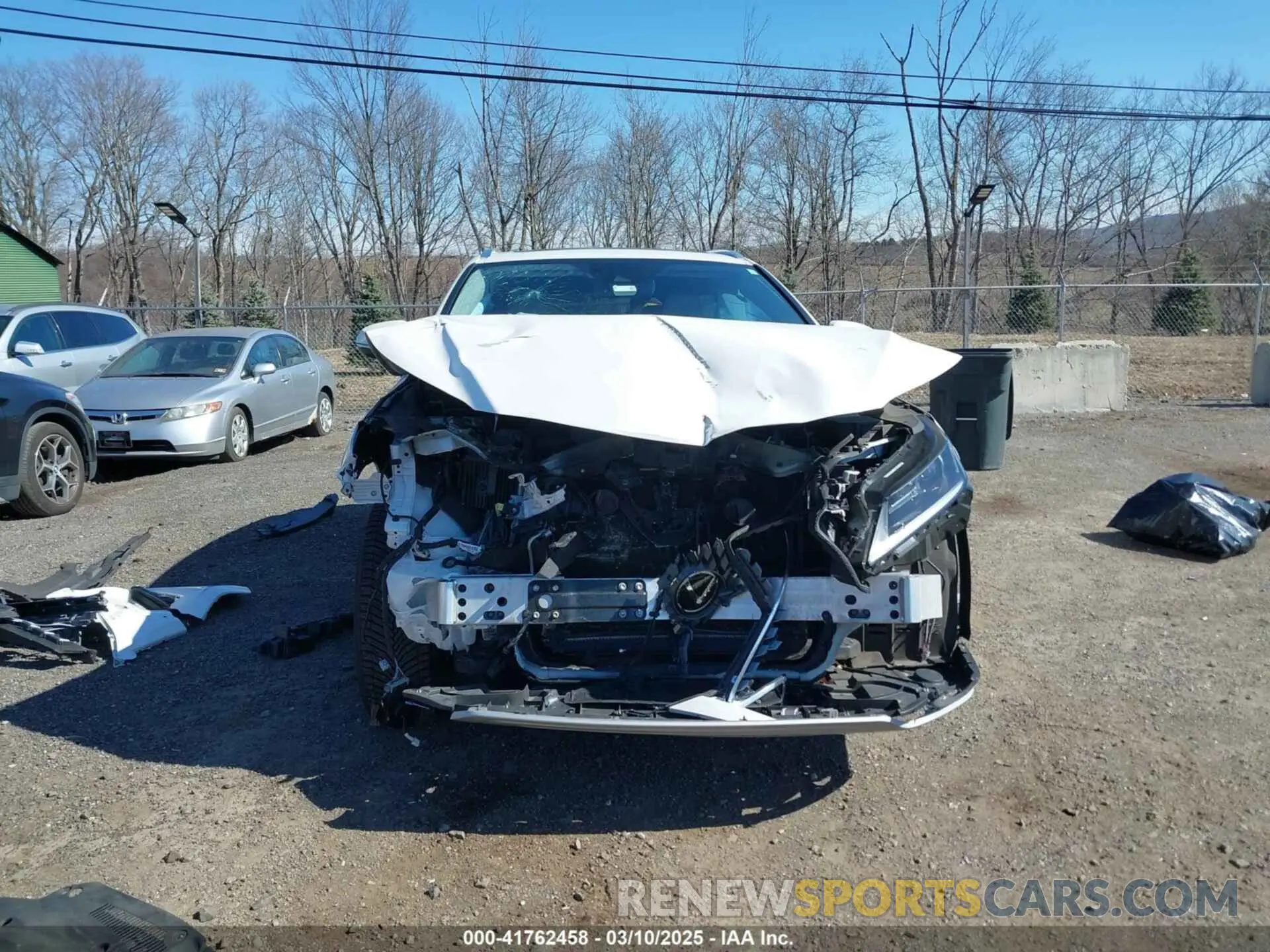 6 Photograph of a damaged car 2T2HZMDAXNC313410 LEXUS RX 350 2022