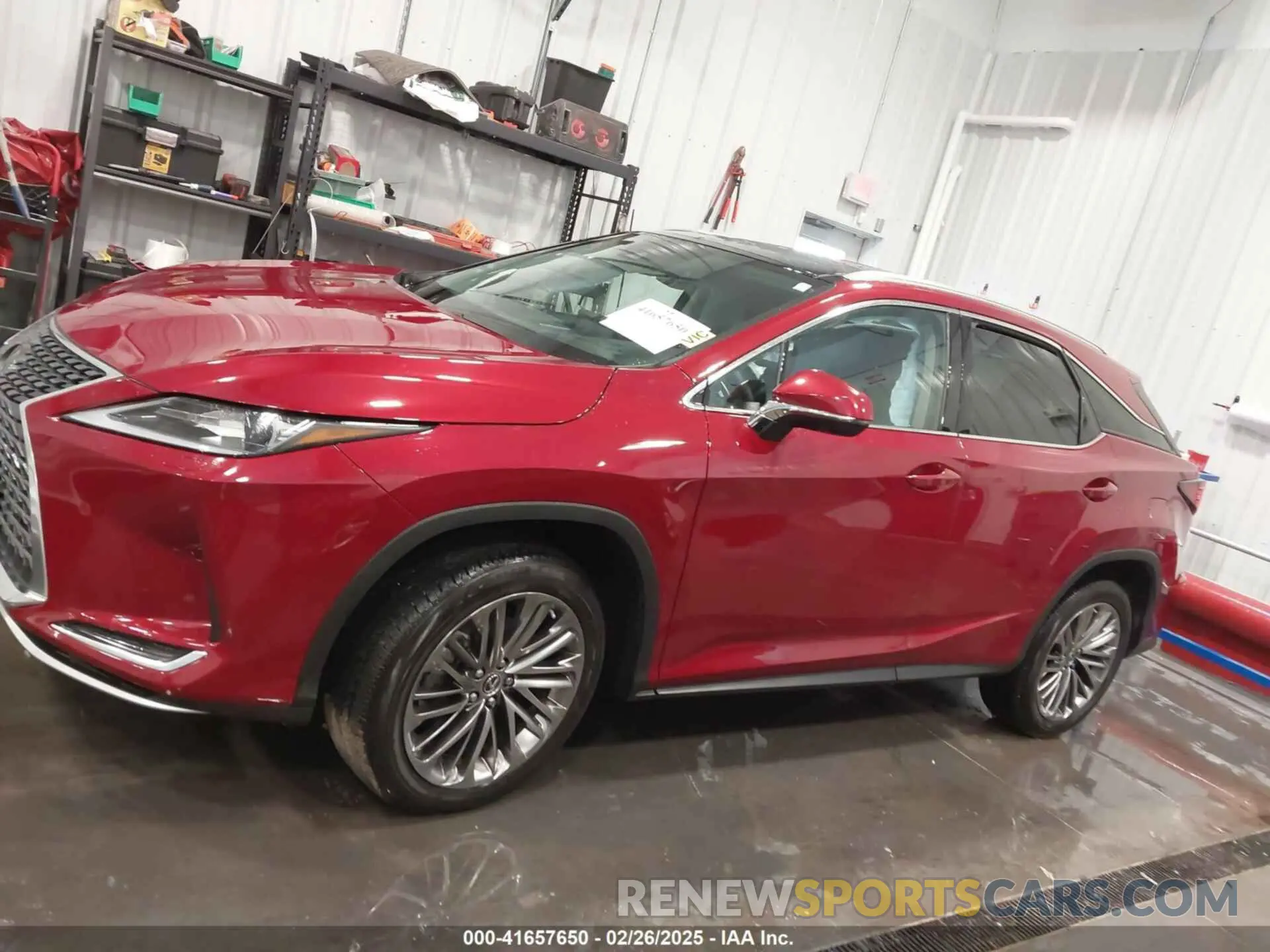 13 Photograph of a damaged car 2T2JZMDA8NC358766 LEXUS RX 350 2022