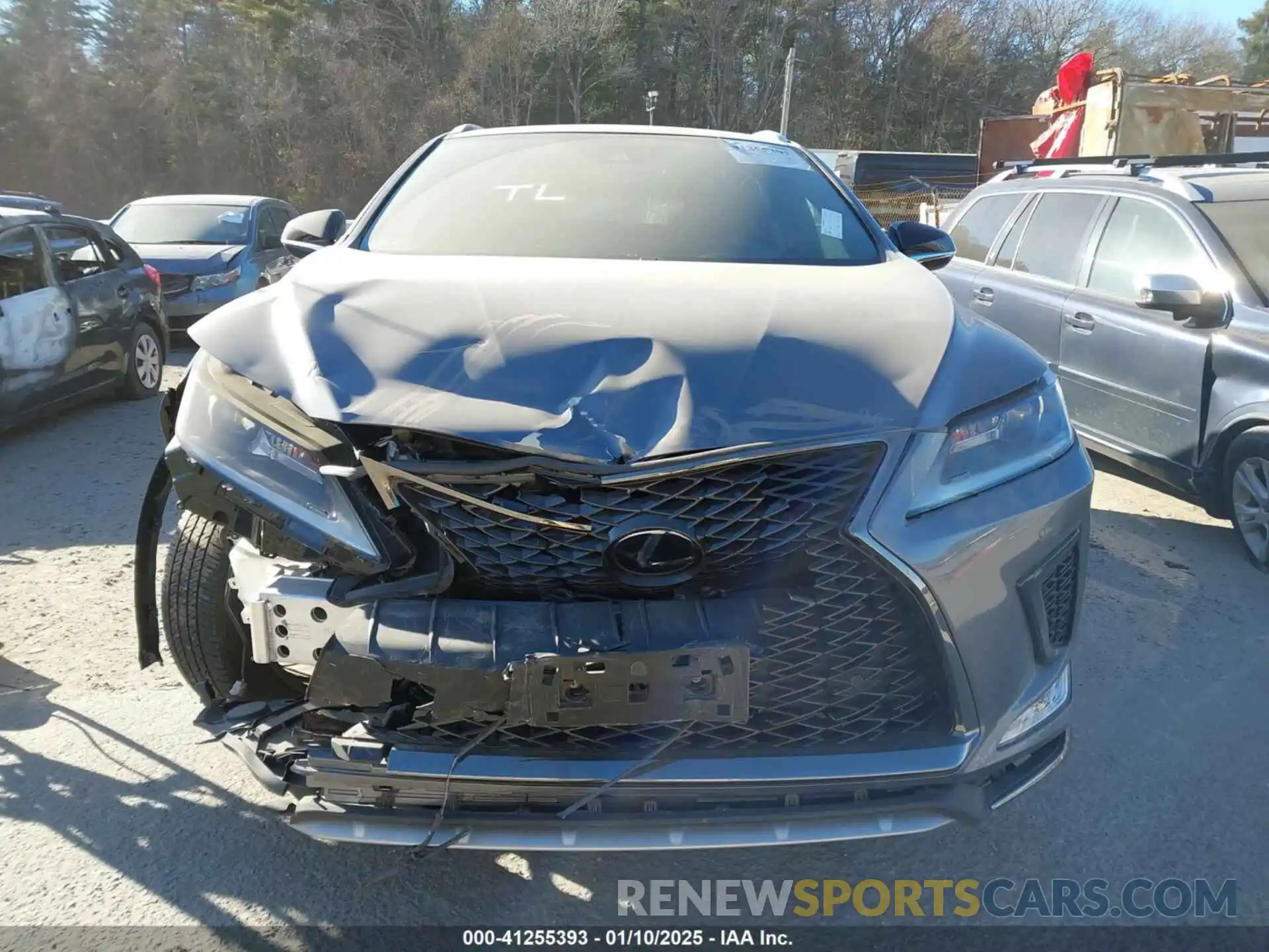 12 Photograph of a damaged car 2T2SZMDA2NC309387 LEXUS RX 350 2022