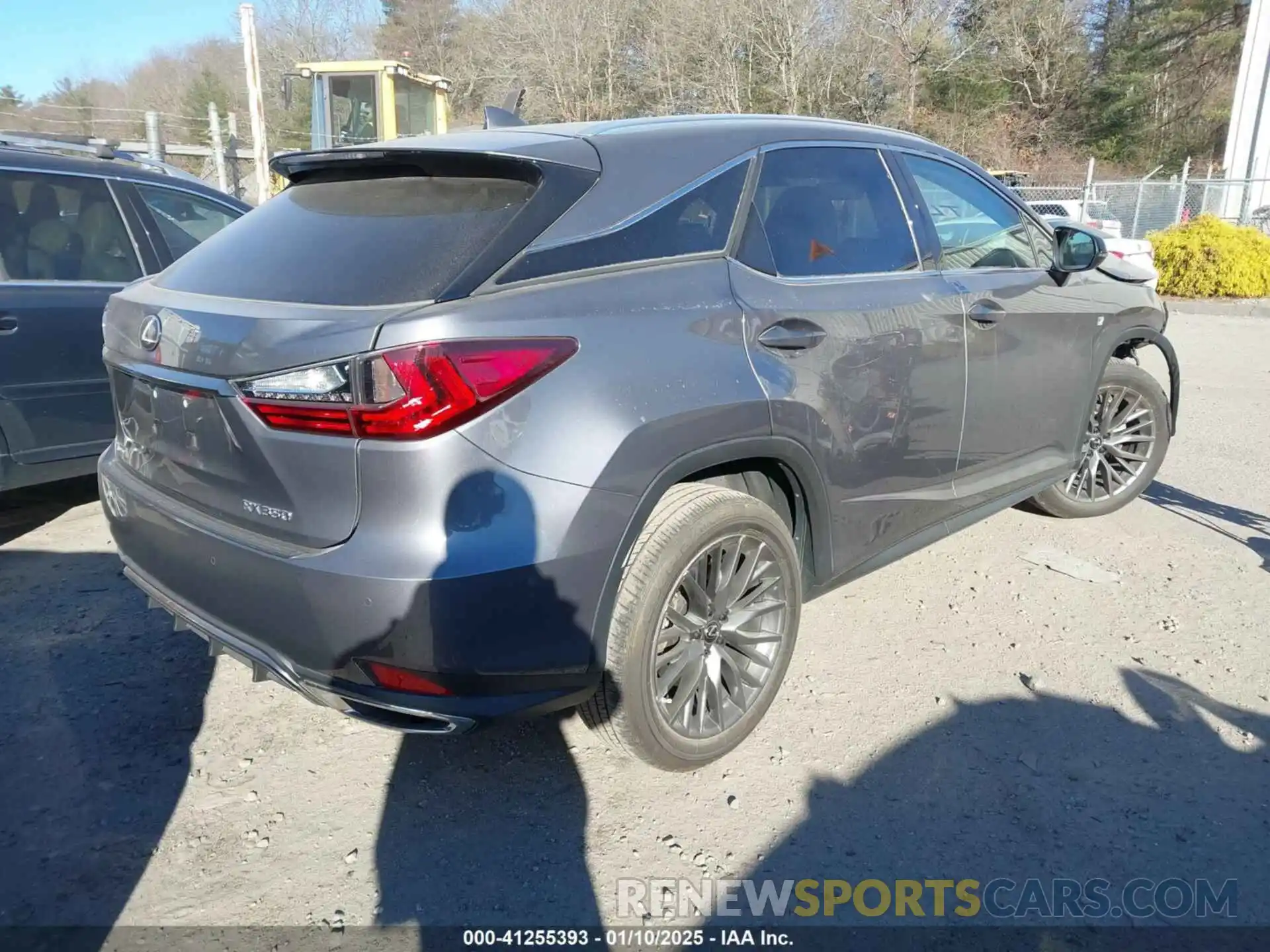 4 Photograph of a damaged car 2T2SZMDA2NC309387 LEXUS RX 350 2022