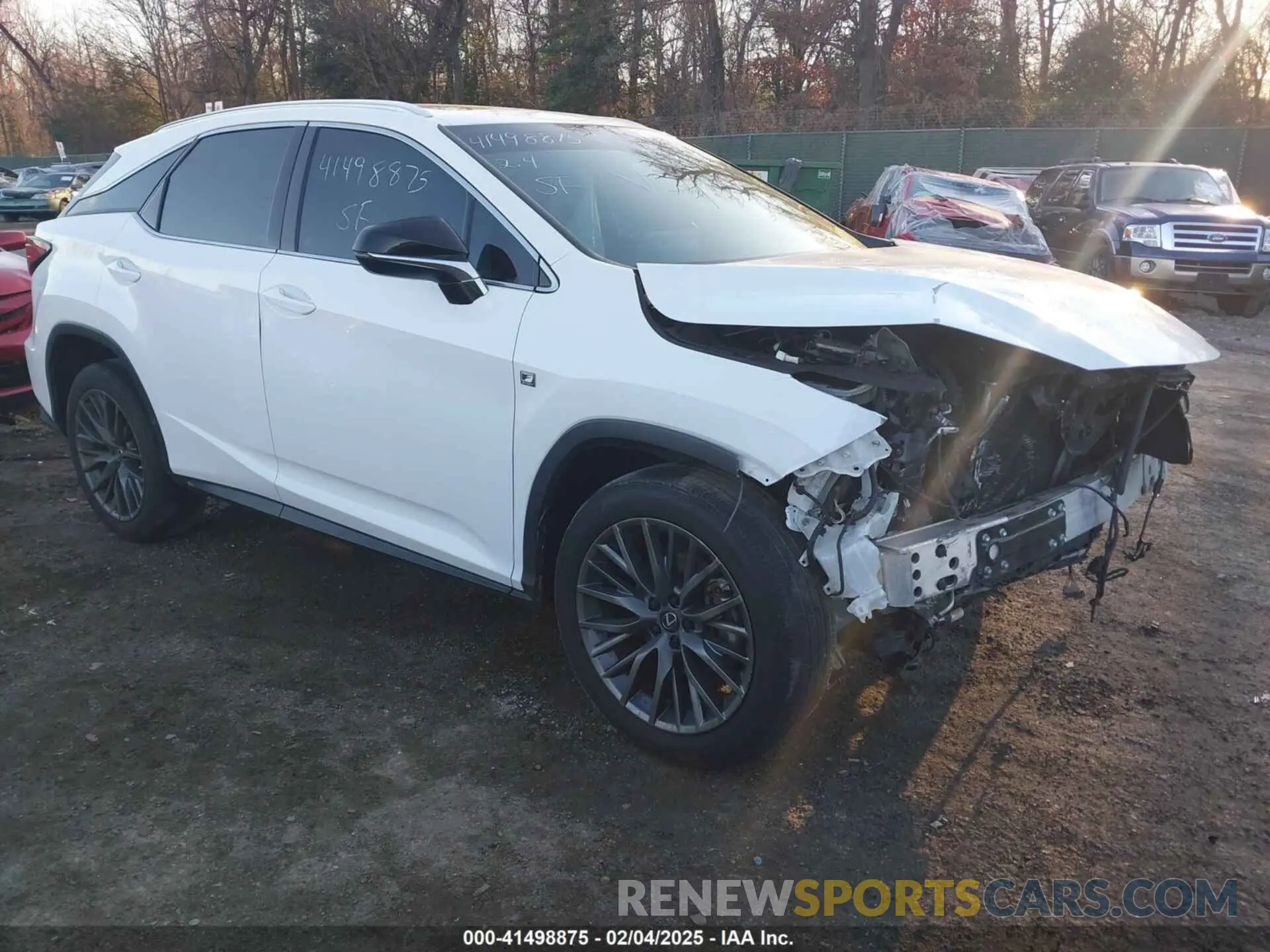 1 Photograph of a damaged car 2T2SZMDA2NC309843 LEXUS RX 350 2022