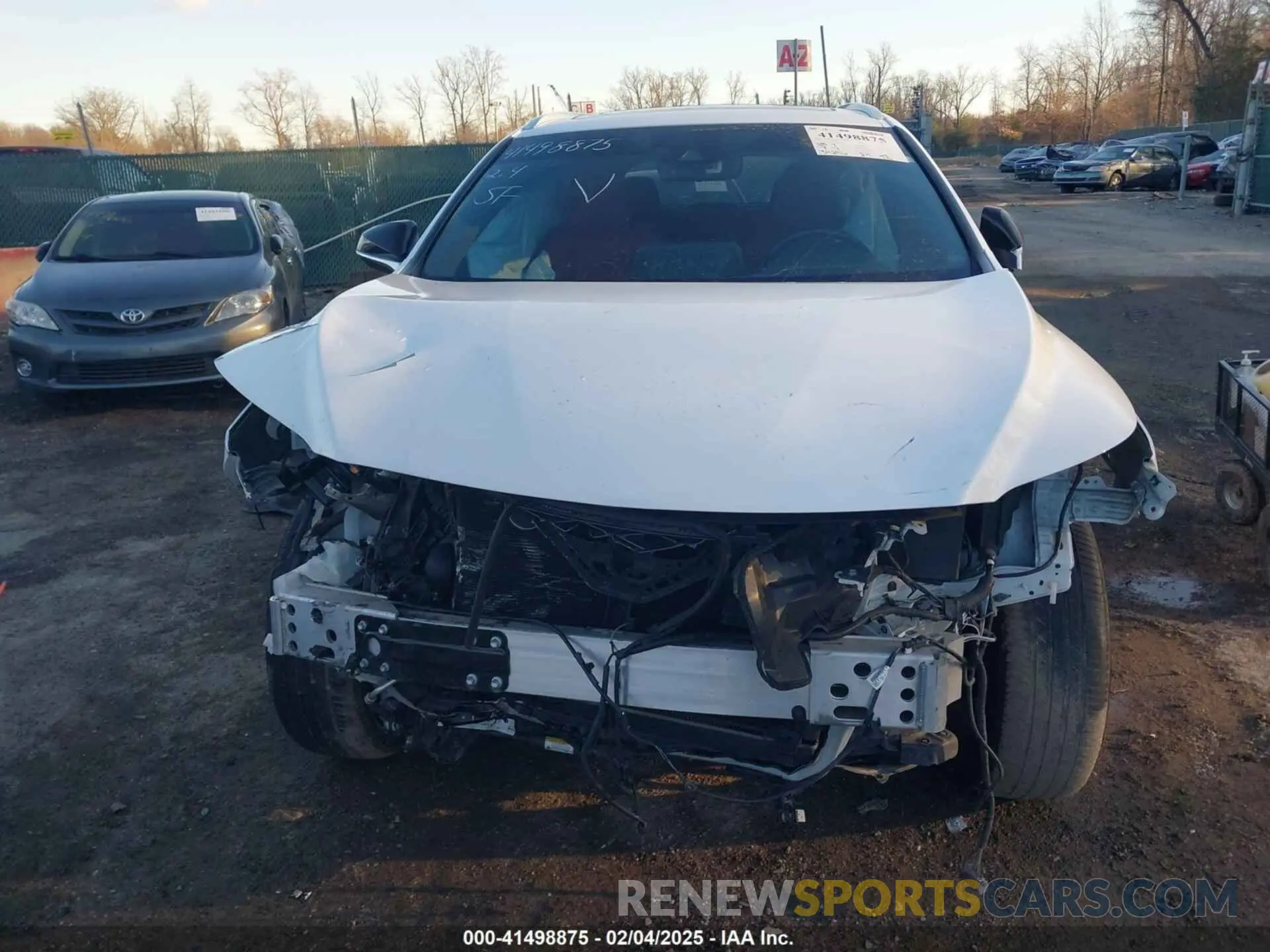 13 Photograph of a damaged car 2T2SZMDA2NC309843 LEXUS RX 350 2022