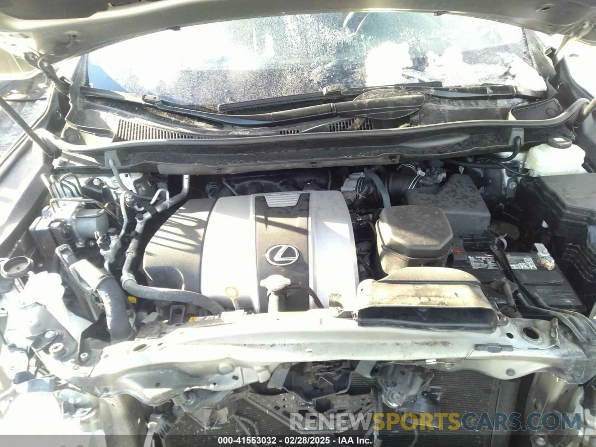 10 Photograph of a damaged car 2T2SZMDA3NC313397 LEXUS RX 350 2022