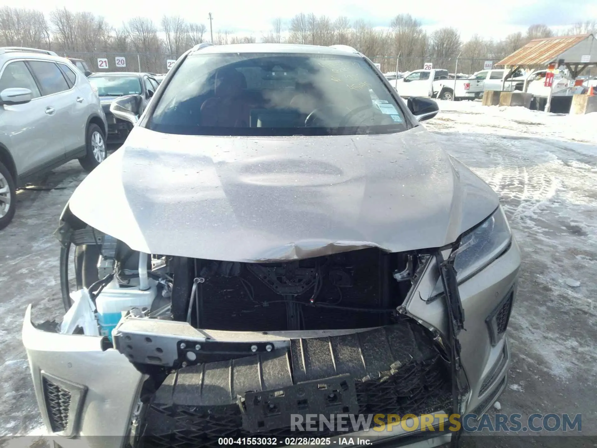 12 Photograph of a damaged car 2T2SZMDA3NC313397 LEXUS RX 350 2022