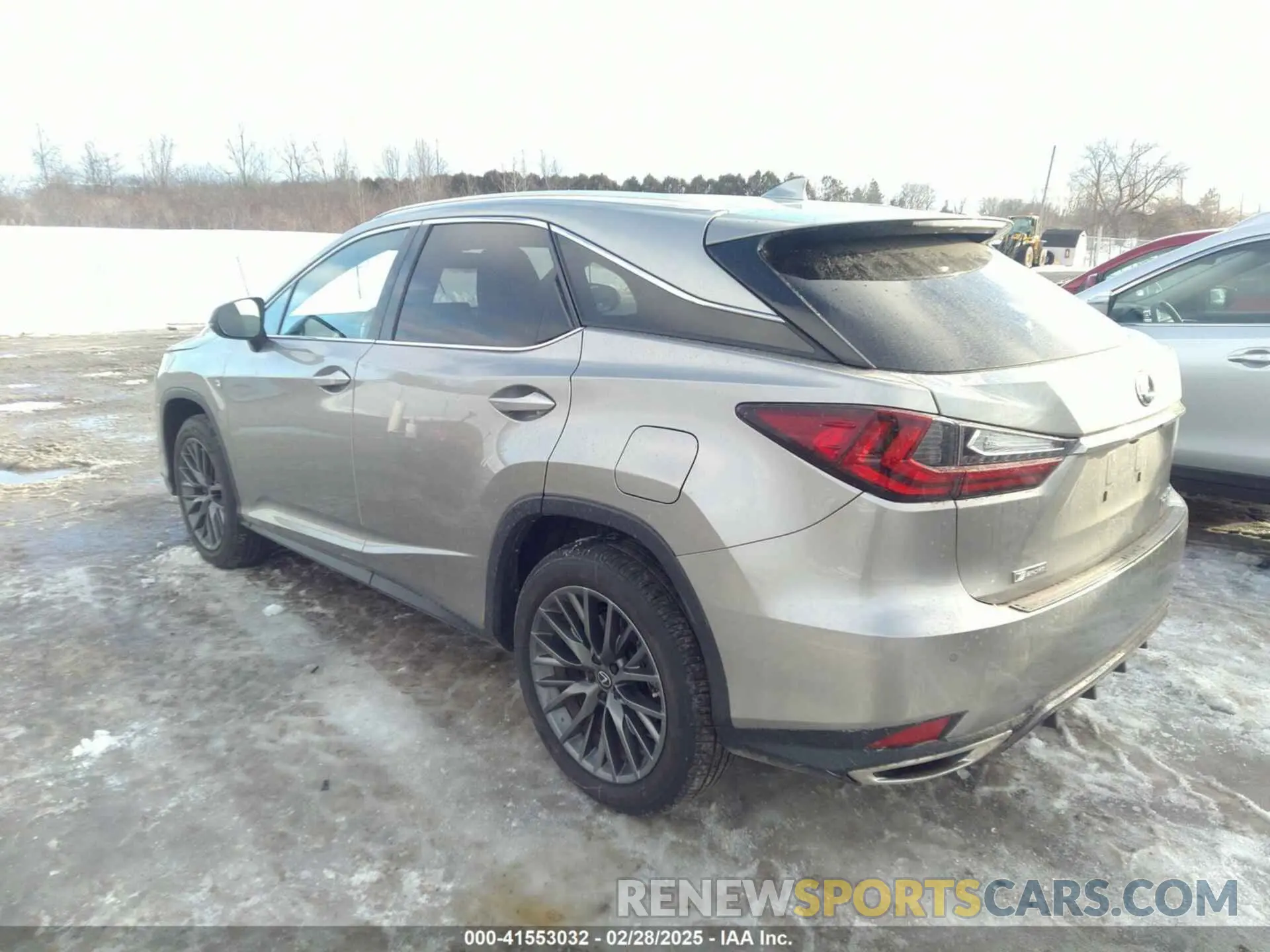 3 Photograph of a damaged car 2T2SZMDA3NC313397 LEXUS RX 350 2022