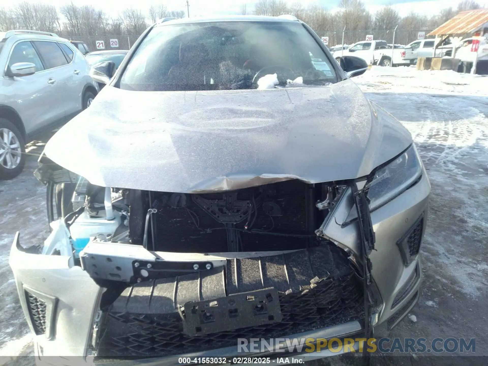 6 Photograph of a damaged car 2T2SZMDA3NC313397 LEXUS RX 350 2022