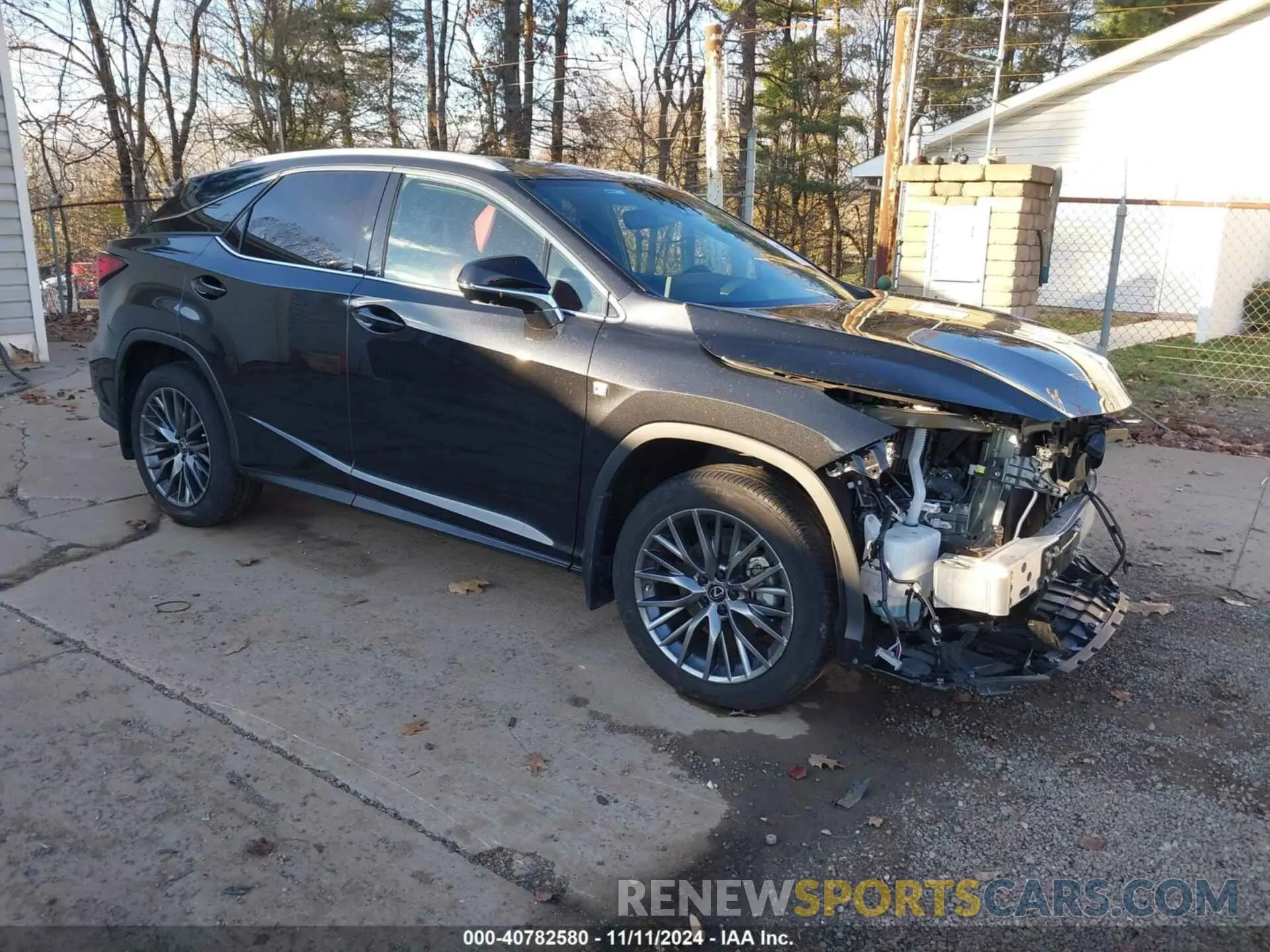 1 Photograph of a damaged car 2T2YZMDA2NC340701 LEXUS RX 350 2022