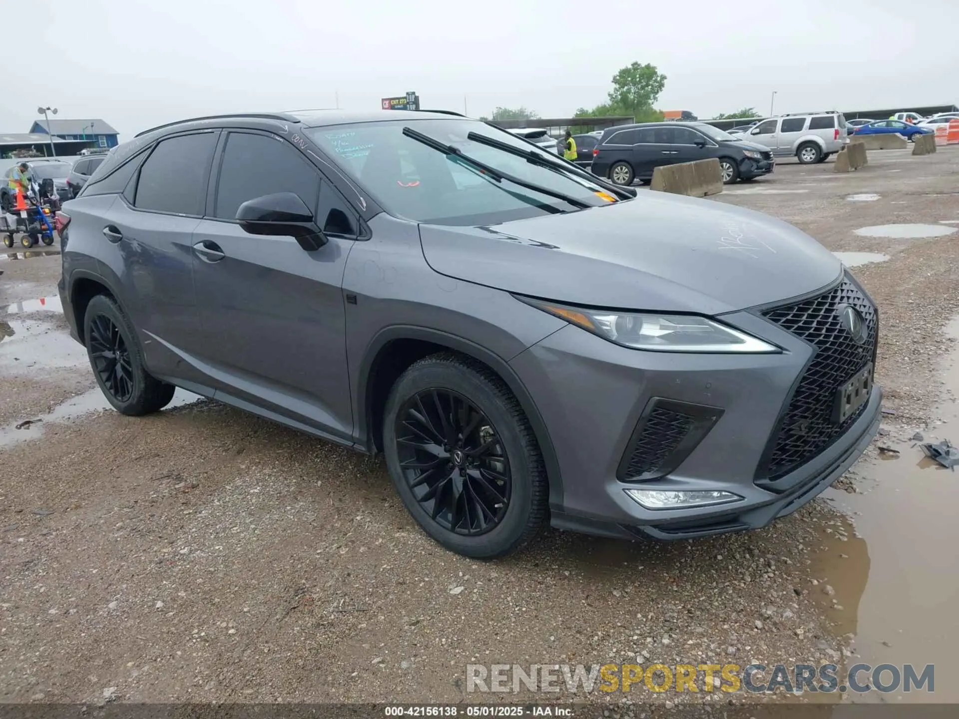1 Photograph of a damaged car 2T2YZMDA8NC339715 LEXUS RX 350 2022