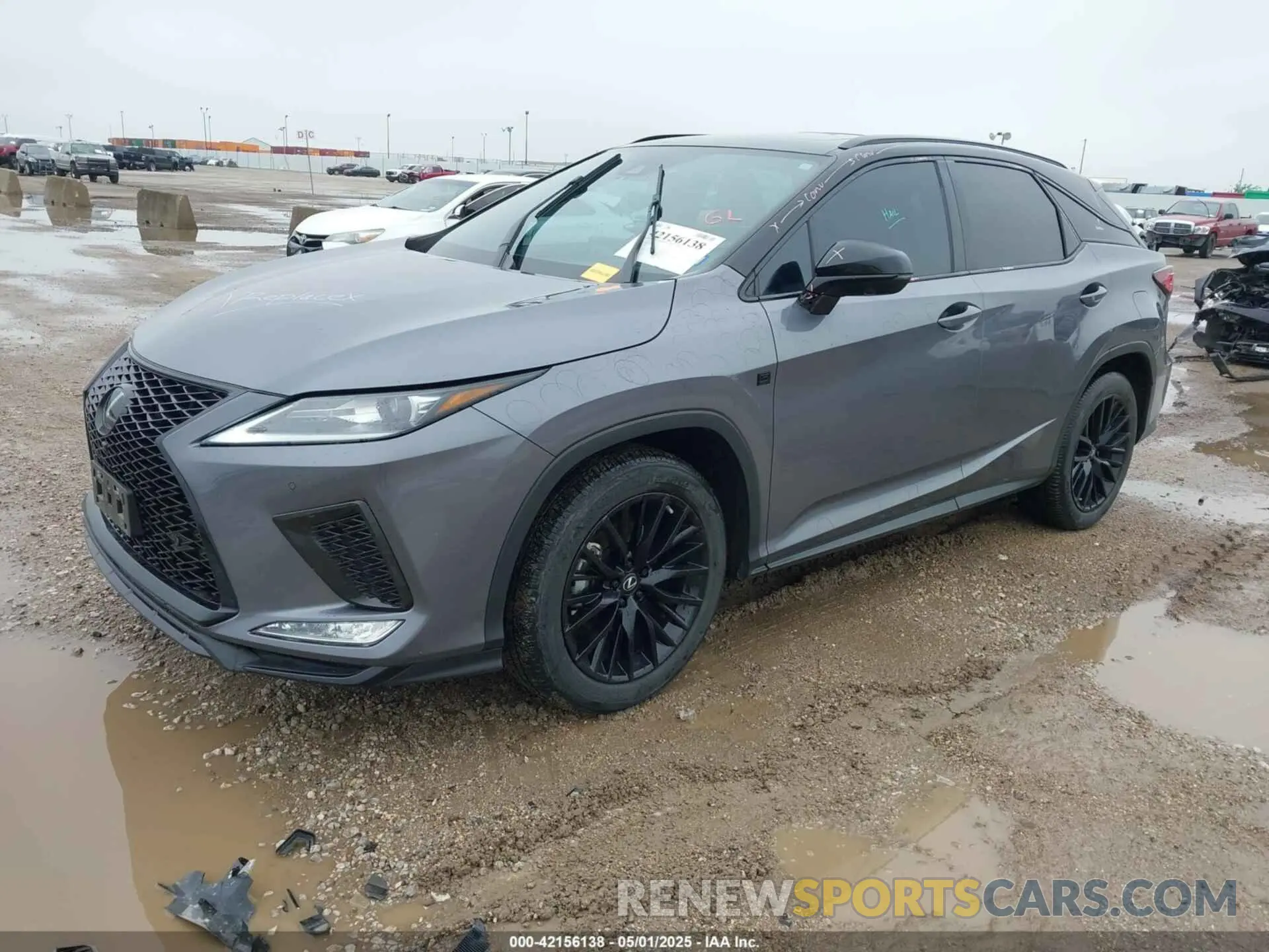 2 Photograph of a damaged car 2T2YZMDA8NC339715 LEXUS RX 350 2022