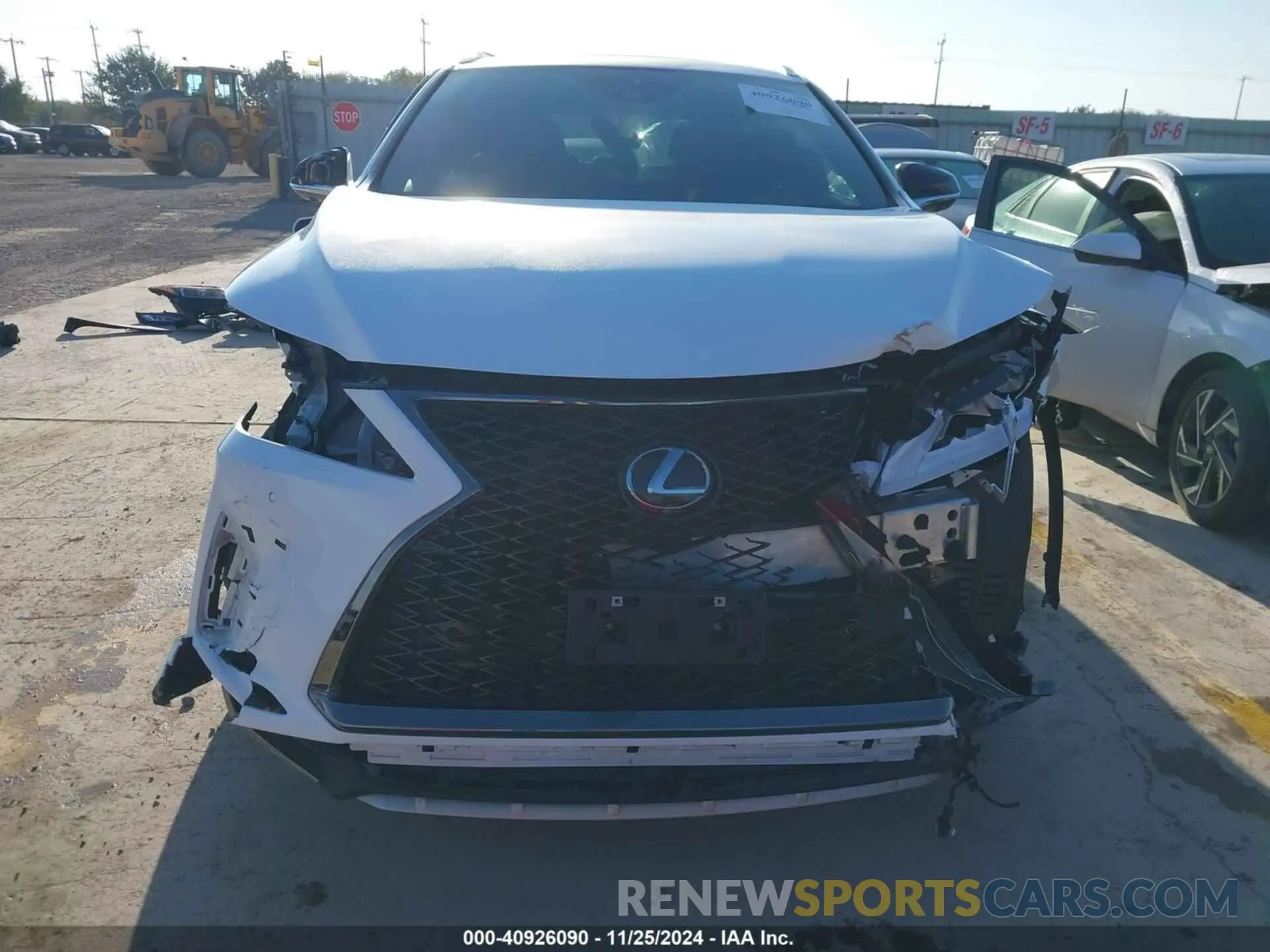 13 Photograph of a damaged car 2T2YZMDAXNC361022 LEXUS RX 350 2022