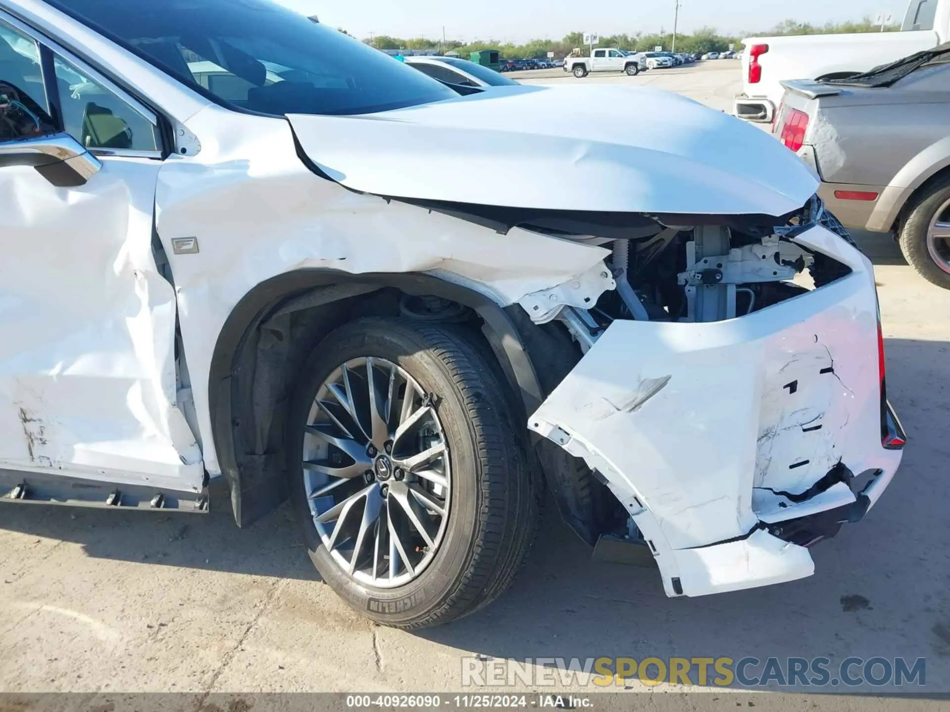 18 Photograph of a damaged car 2T2YZMDAXNC361022 LEXUS RX 350 2022